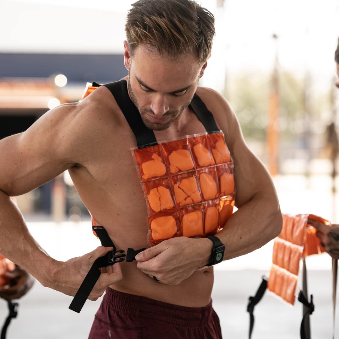 HYPERWEAR CoolOver Advanced Cooling Vest for Athletes and Team Sports Constant Cooling Protection in Hot Humid Conditions