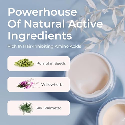 Miniatura 3 de ELAINE PERINE - Crema inhibidora del vello facial, solución permanente para el cabello facial para mujeres, detiene el crecimiento del cabello con