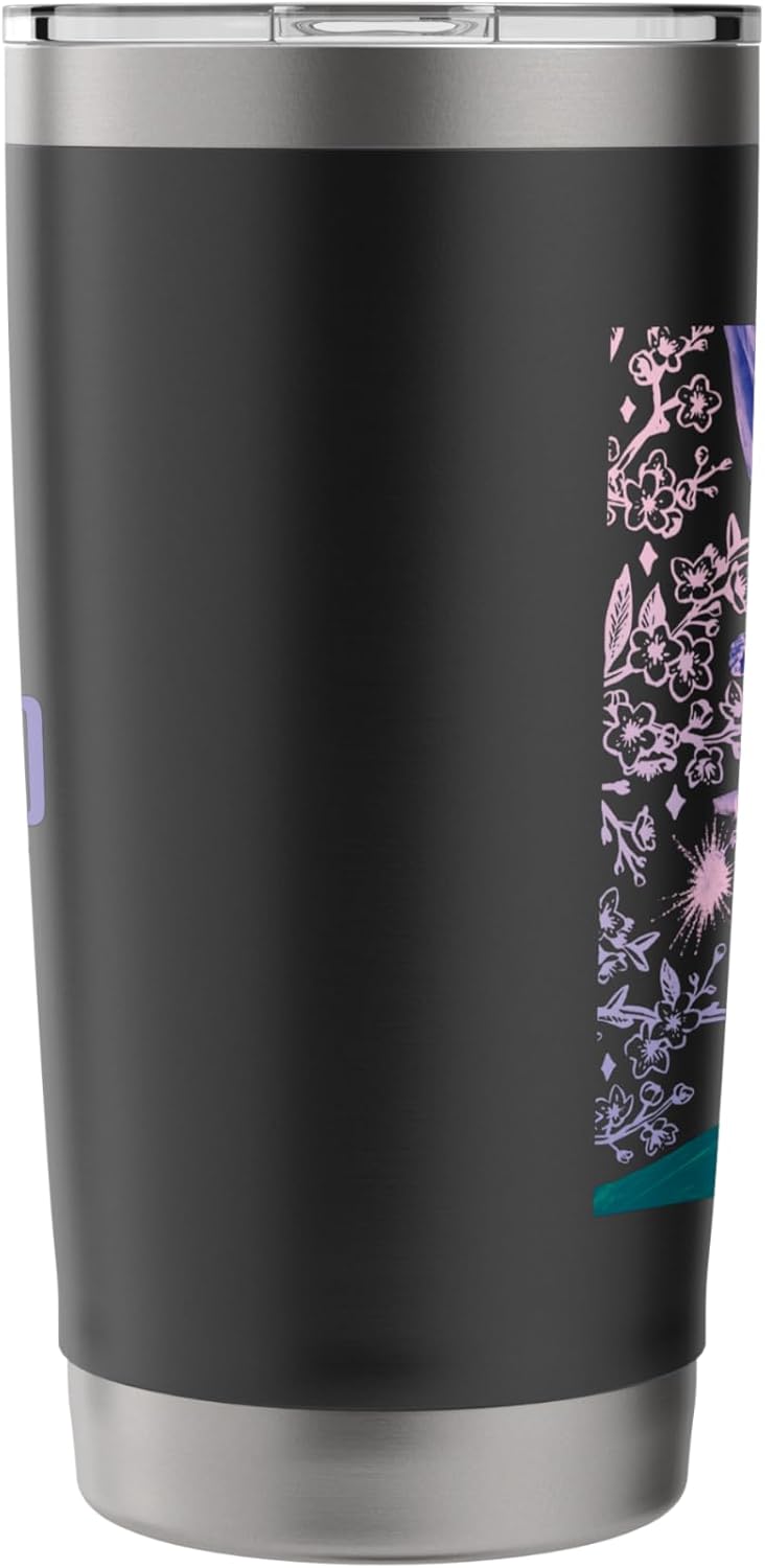 Wicked: For Good Glinda and Elphaba in Perfect Contrast Stainless Steel Insulated Tumbler - Image 4