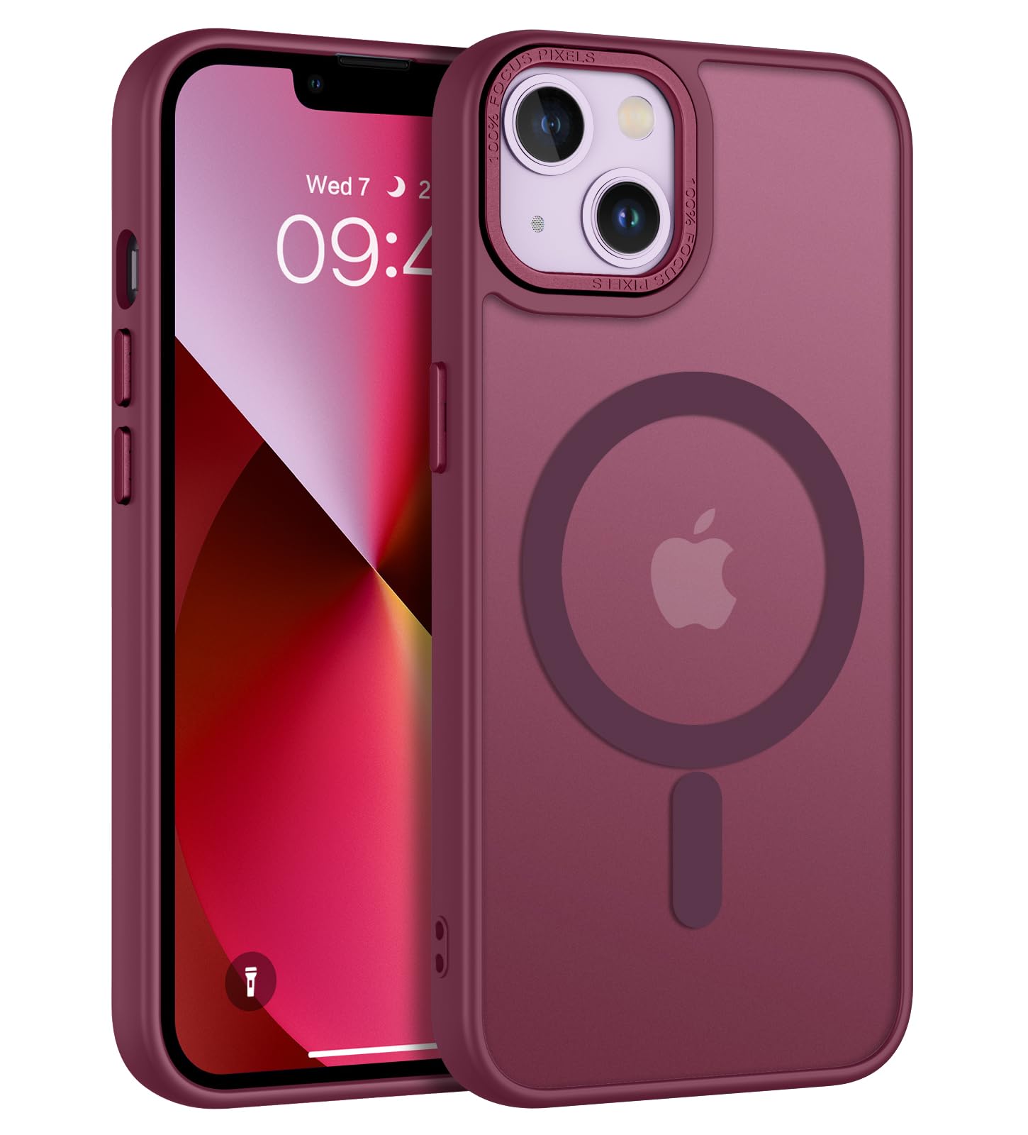 GaoBao Cover Magnetica per iPhone 13/iPhone 14 Compatibile con MagSafe
