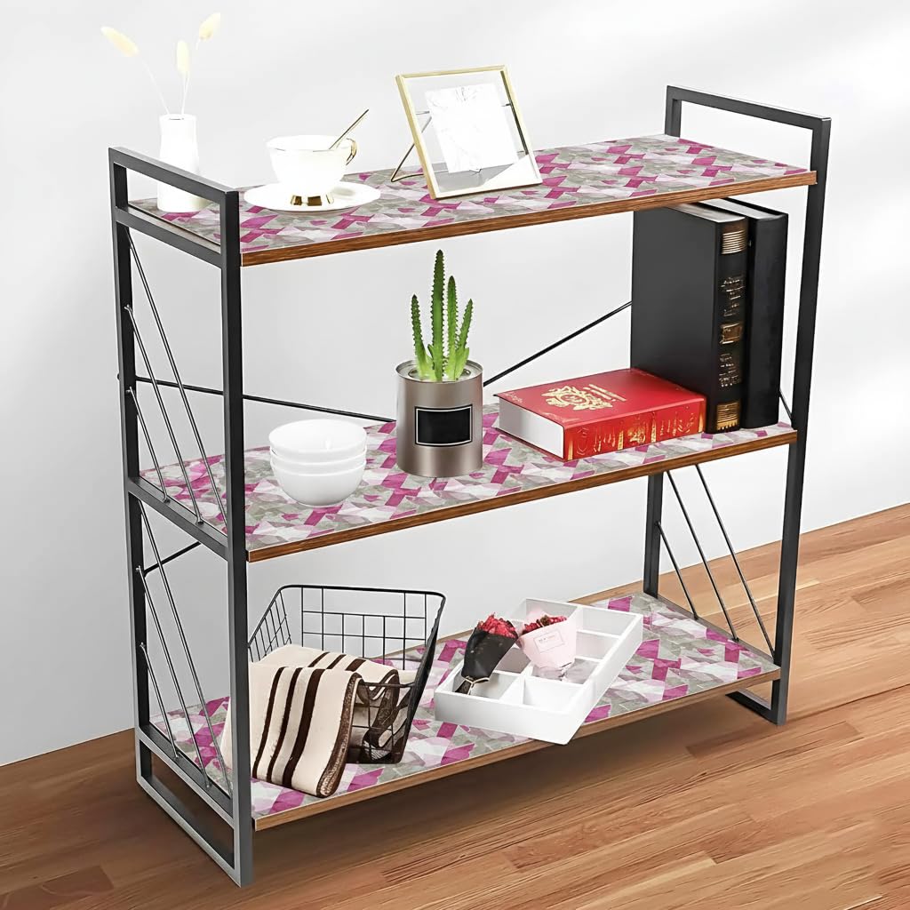 Pink & Grey Shelf Liners - Protect Your Shelves! -8