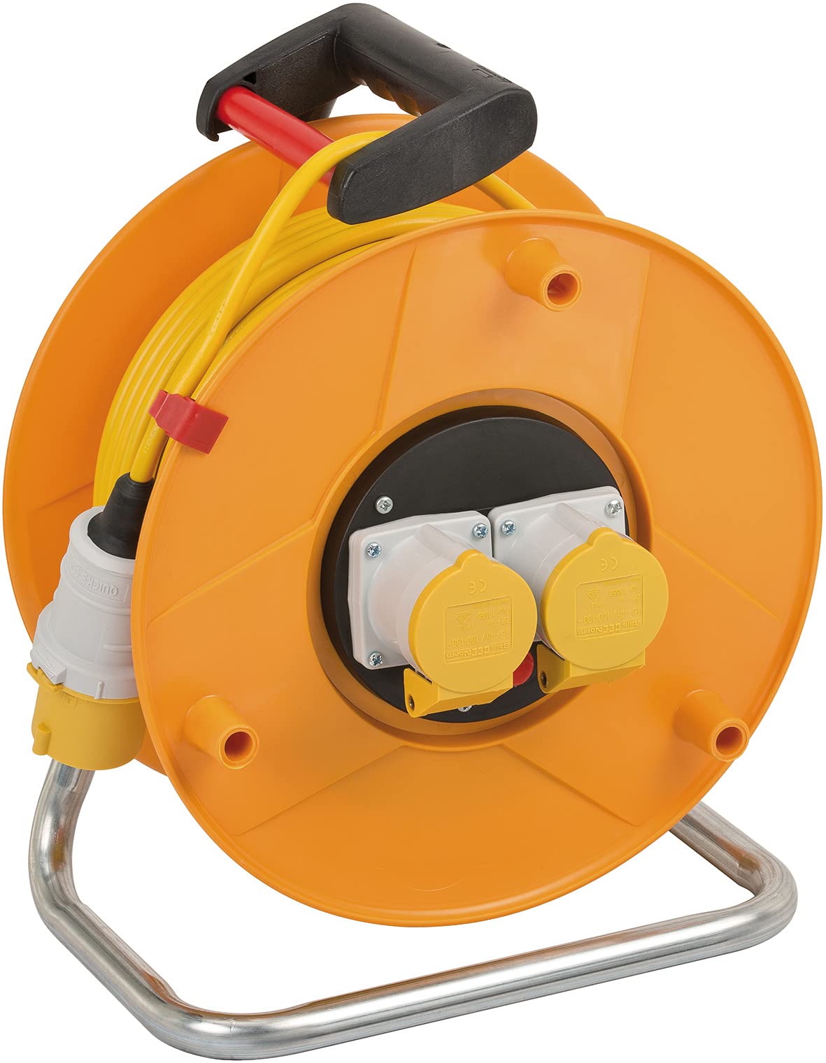 brennenstuhl 50m 2 Socket BS 1363 Cable Reel, 110 V, IP44