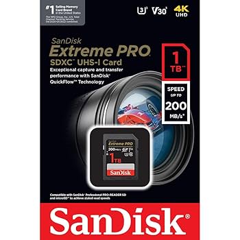 234 サンディスク エクストリーム プロ SDXC　UHS-I 1TB Amazon.com: SanDisk Extreme PRO 1TB UHS-I U3 SDXC Memory