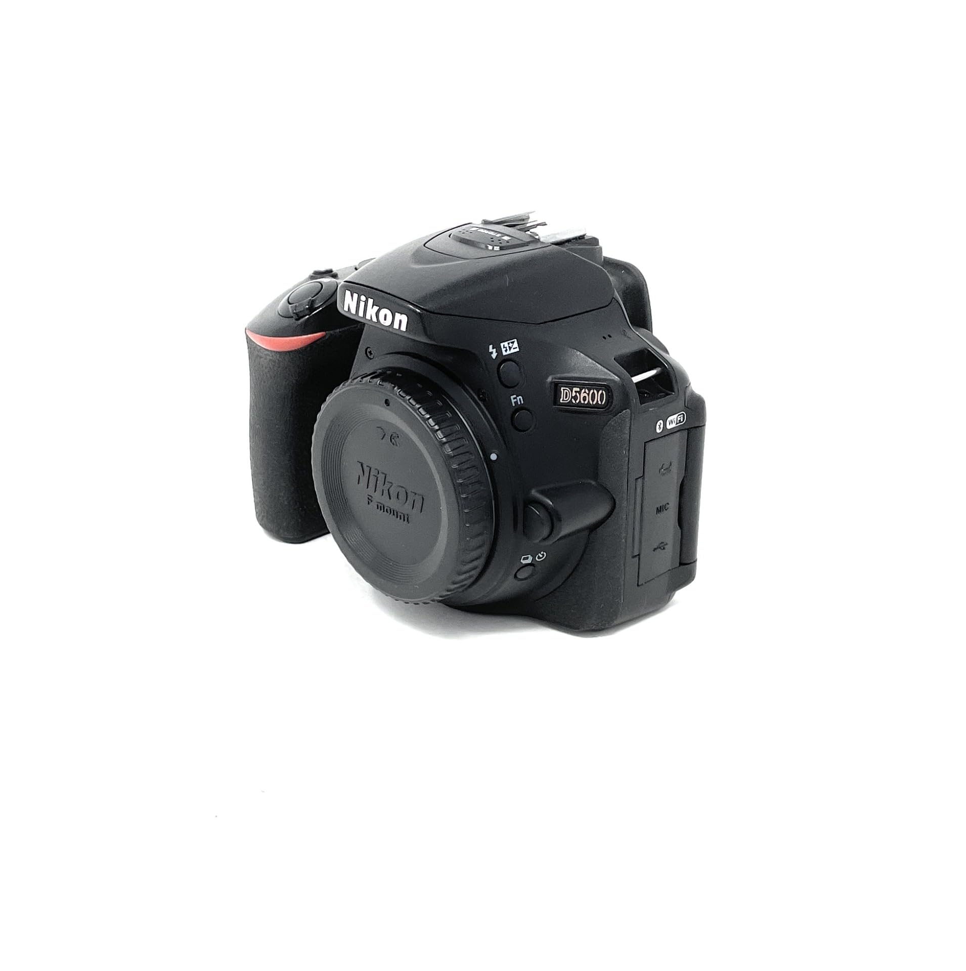 Nikon D5600 - Cámara réflex de 24.2 MP sin objectivo (pantalla táctil de 3", Full HD) negro, versión europea