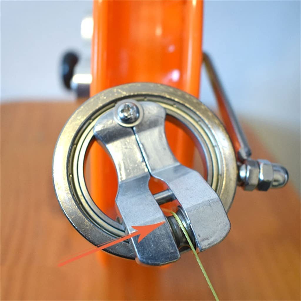 Enrollador de línea para Cometas, Rueda de Agarre para Carrete de bobinado para niños y Adultos, Bloqueo Seguro, Accesorio Profesional y Duradero (Color: Rueda de Cometa + 3 Hilos de línea d