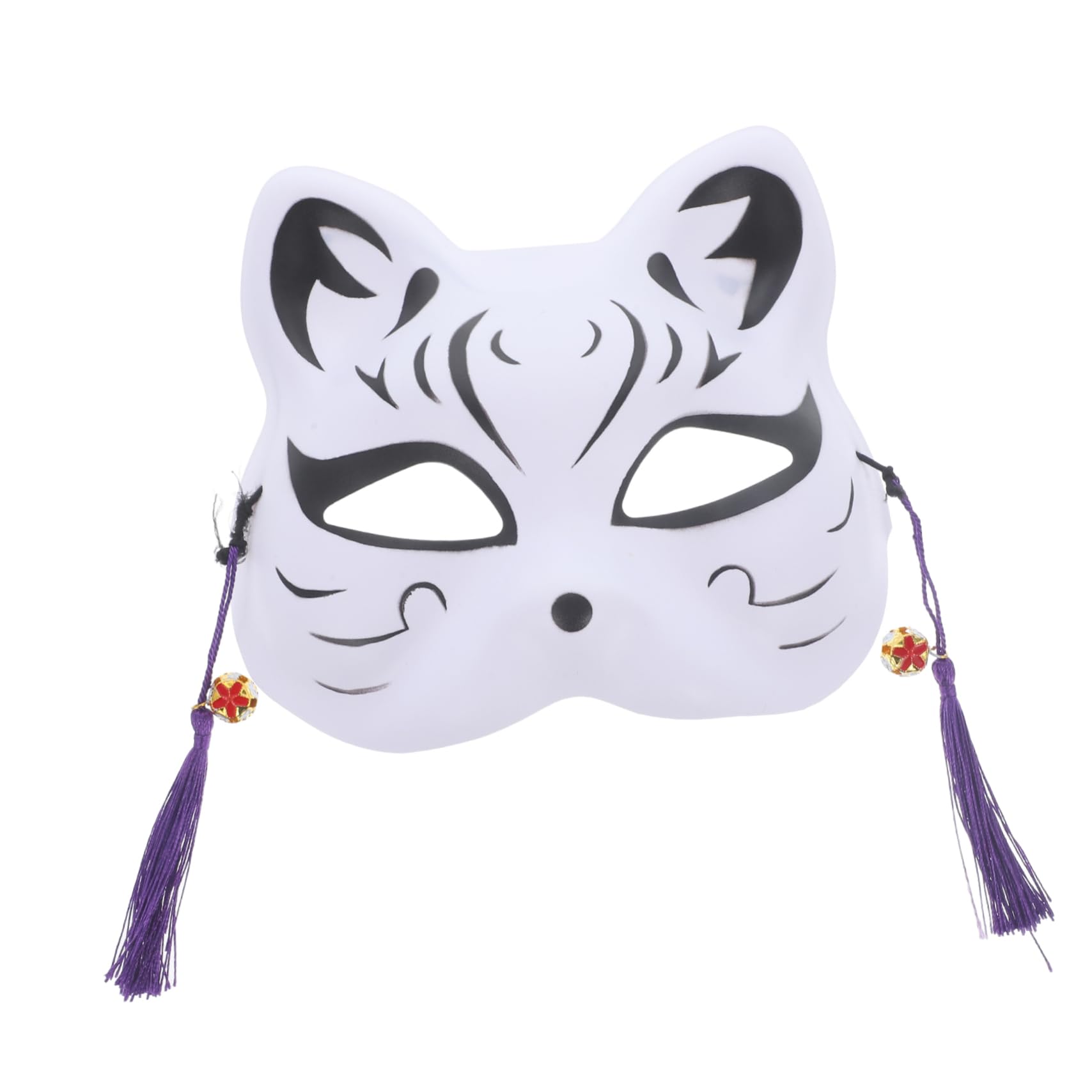 Amazon.co.jp: NOLITOY お面 きつね お面 狐 半面 ハーフフェイス