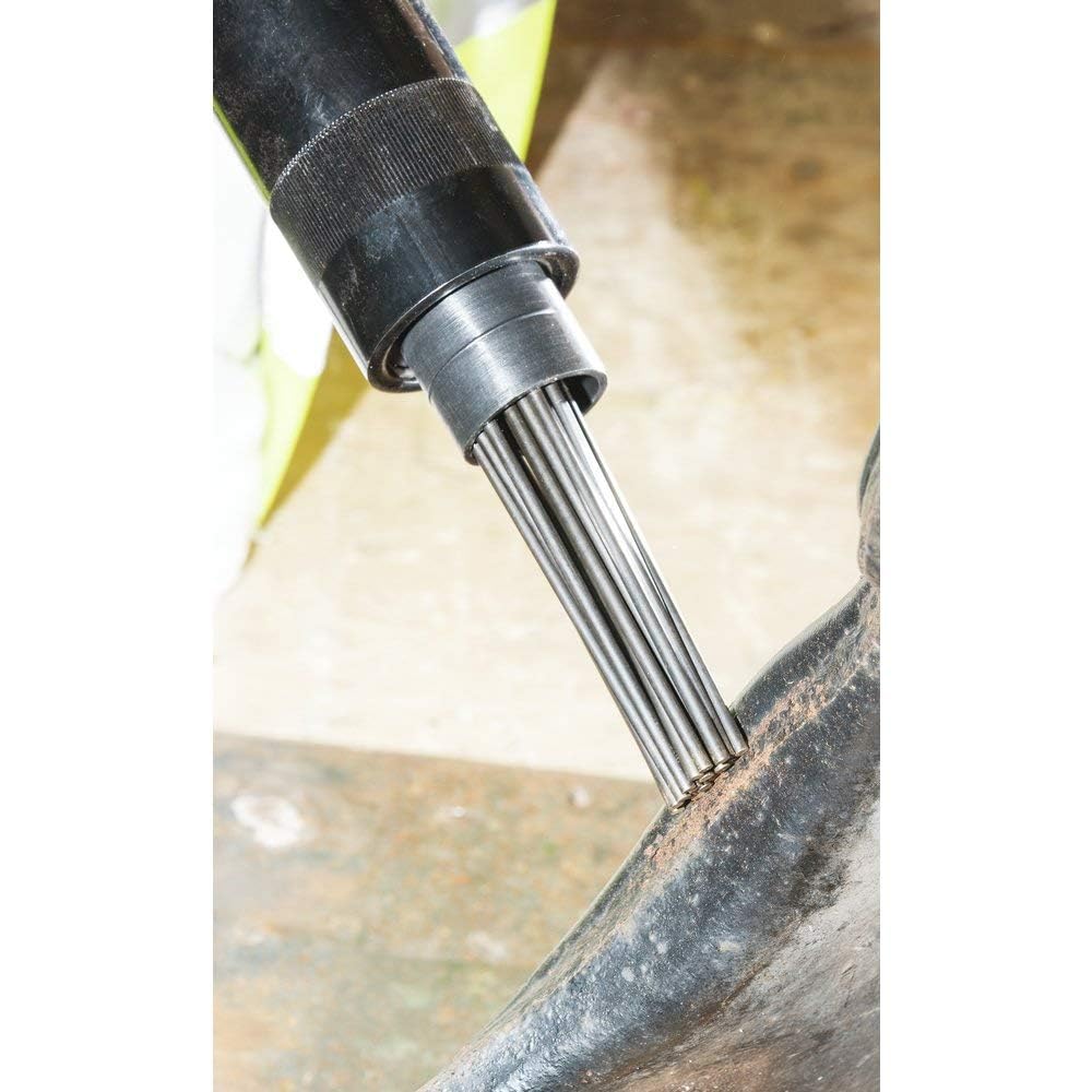 Draper Scaler dell'ago con impugnatura a pistola da 90 Psi, connettore BSP da 1/4", alloggiamento in alluminio leggero, strumento di pulizia resistente, scarico anteriore, 84131