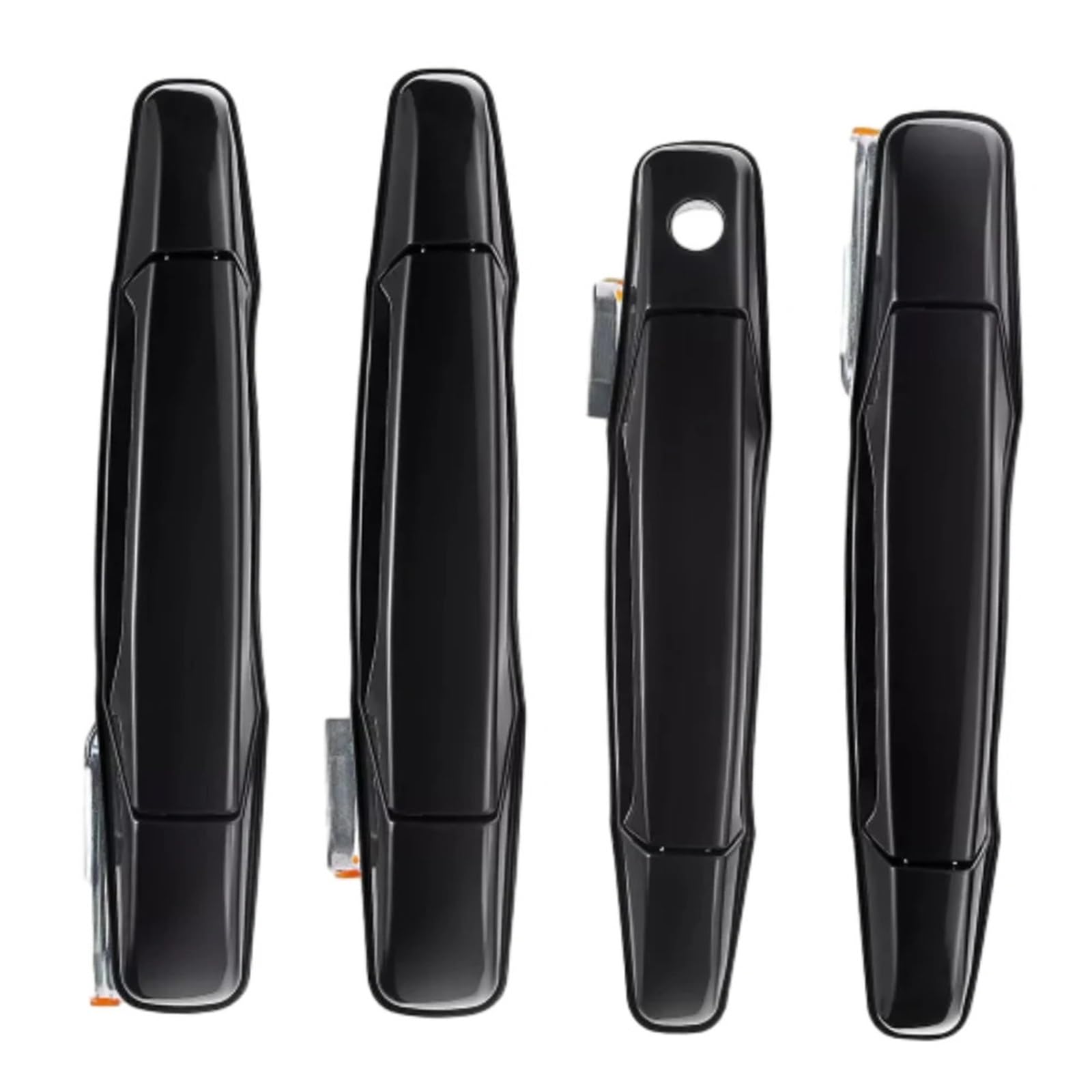 BQWYEDPL 4PCS Car Exterior Door Handle Front Rear Left Right Fit for Suburban Avalanche Fit for Tahoe,Fit for GMC Fit for Sierra Yukon 22738721 Car Door Latch Handle