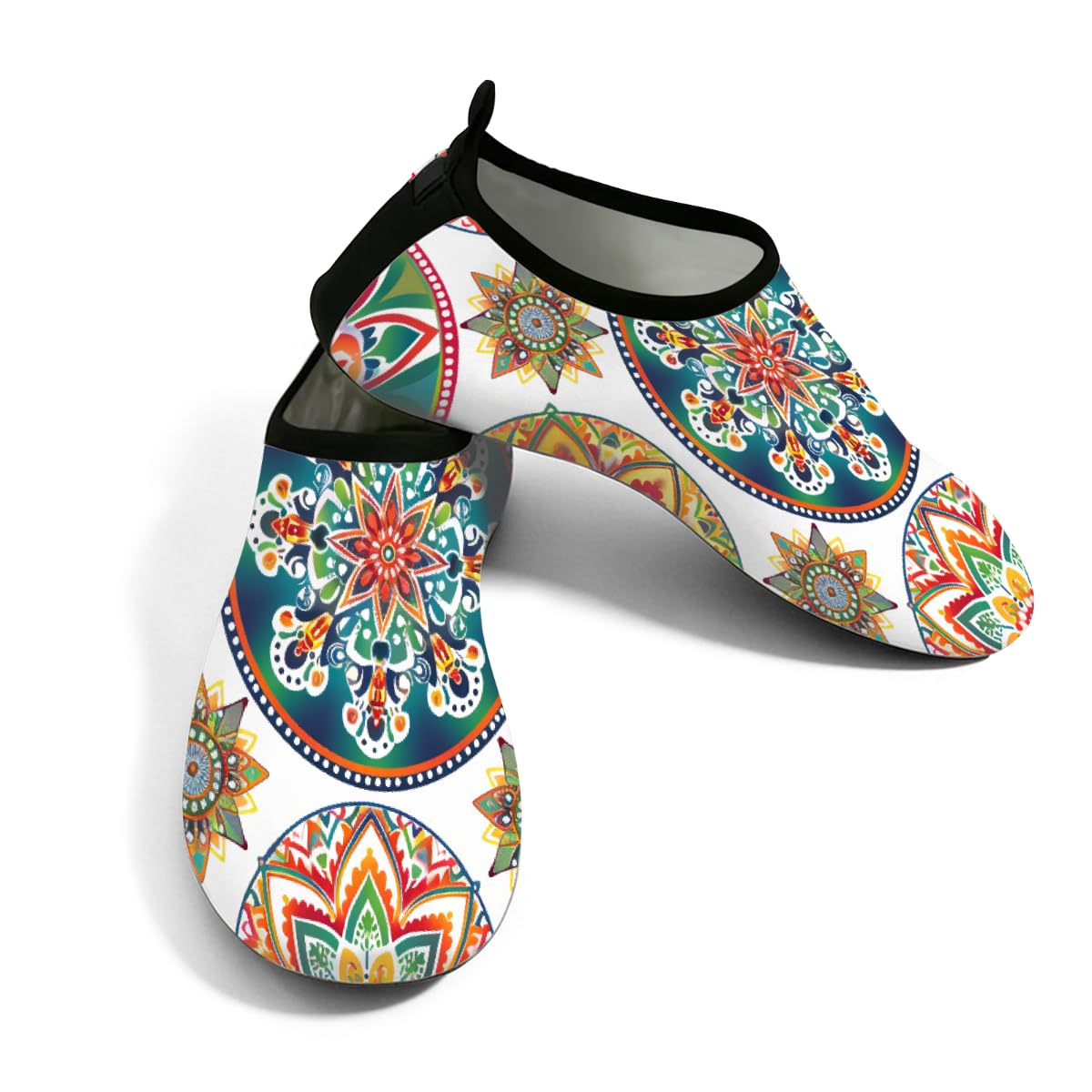Calcetines acuáticos de playa con patrón bohemio para surf y yoga 7