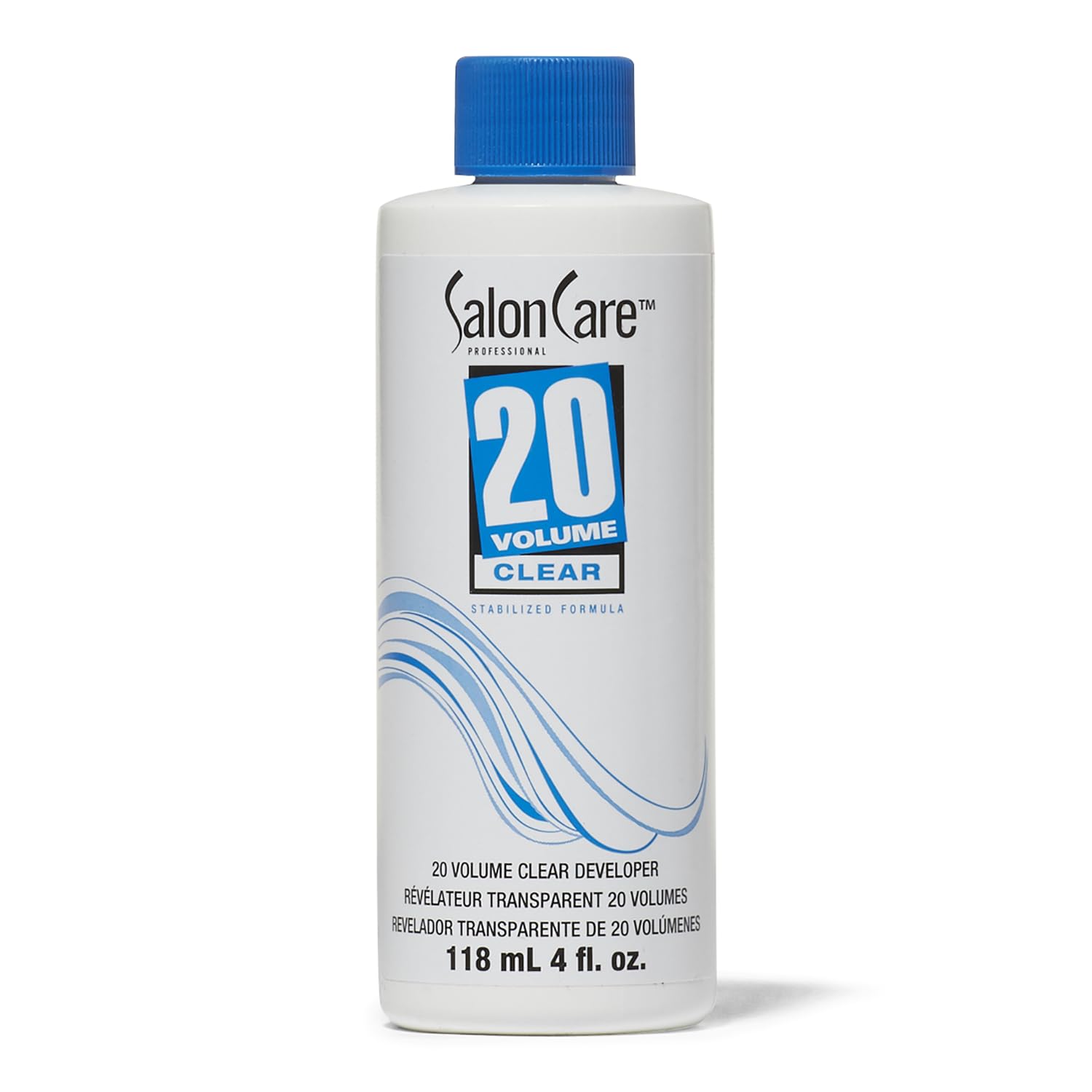Salon Care 20 Volume Clear Developer, Superior Gray Coverage, Stabilized Formula for Consistent, Predictable Results, 4 Ounce