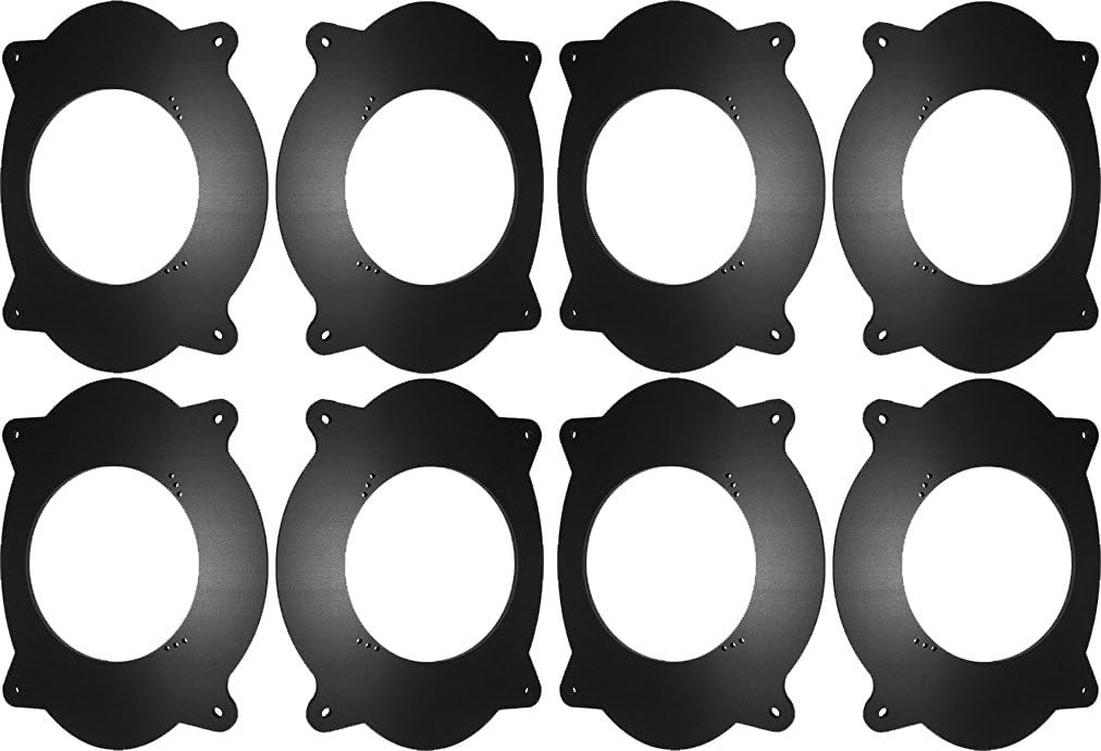 Front Door Speaker Adapter Spacer Rings Fits 20022011
