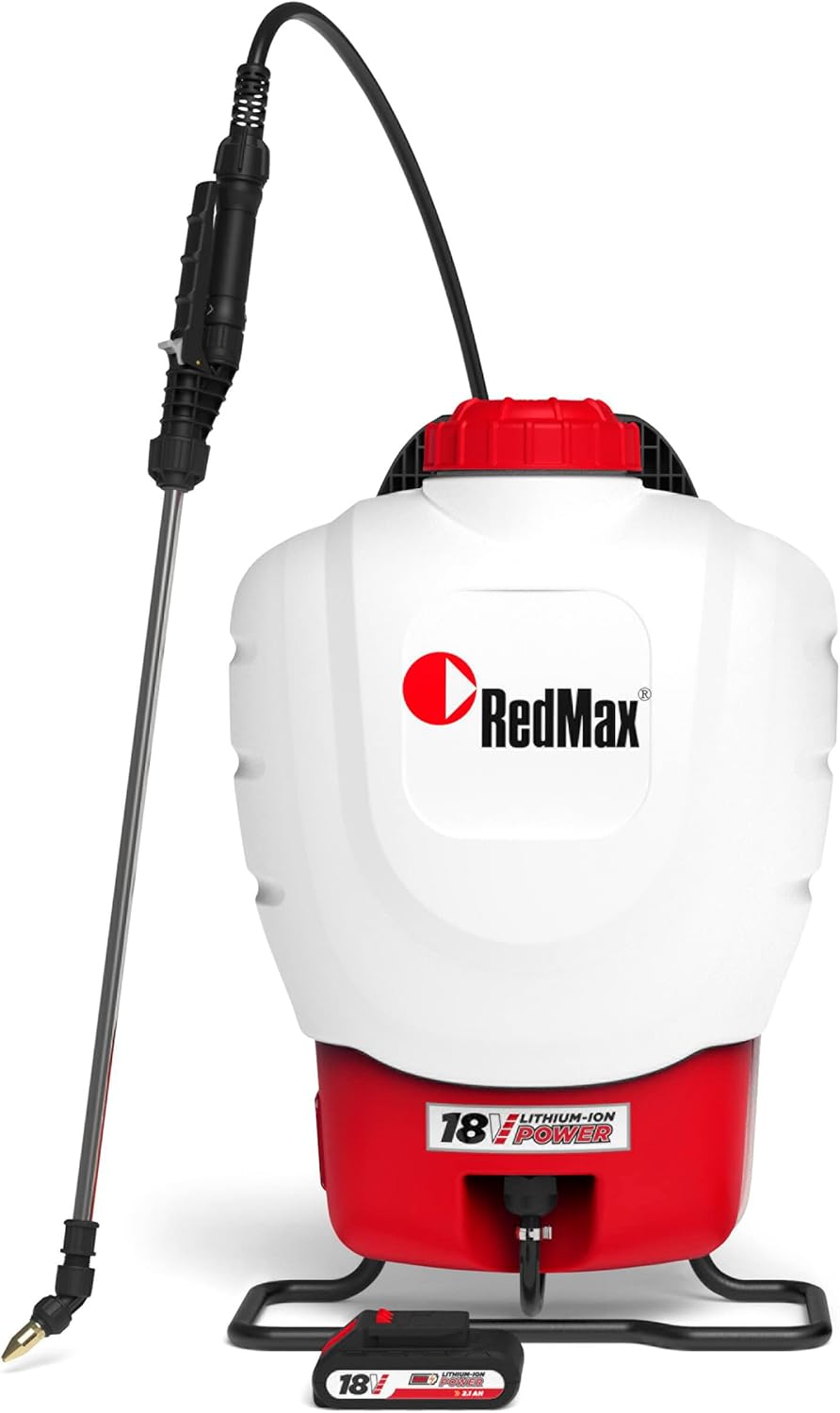 RedMax 4 Gallon Battery Backpack Sprayer