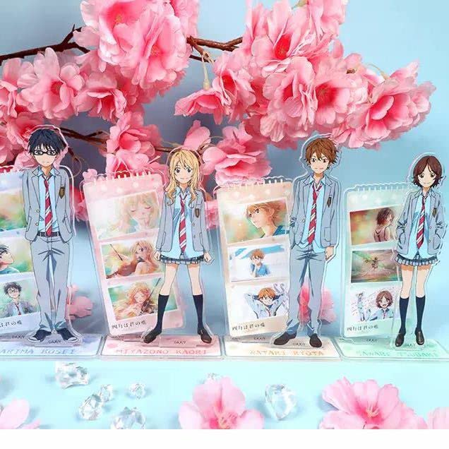 四月は君の嘘　推しちゃれくじ　アートアクリルスタンド　宮園かをり 四月は君の嘘 推しちゃれくじ アートアクリルスタンド 宮園かをり 四