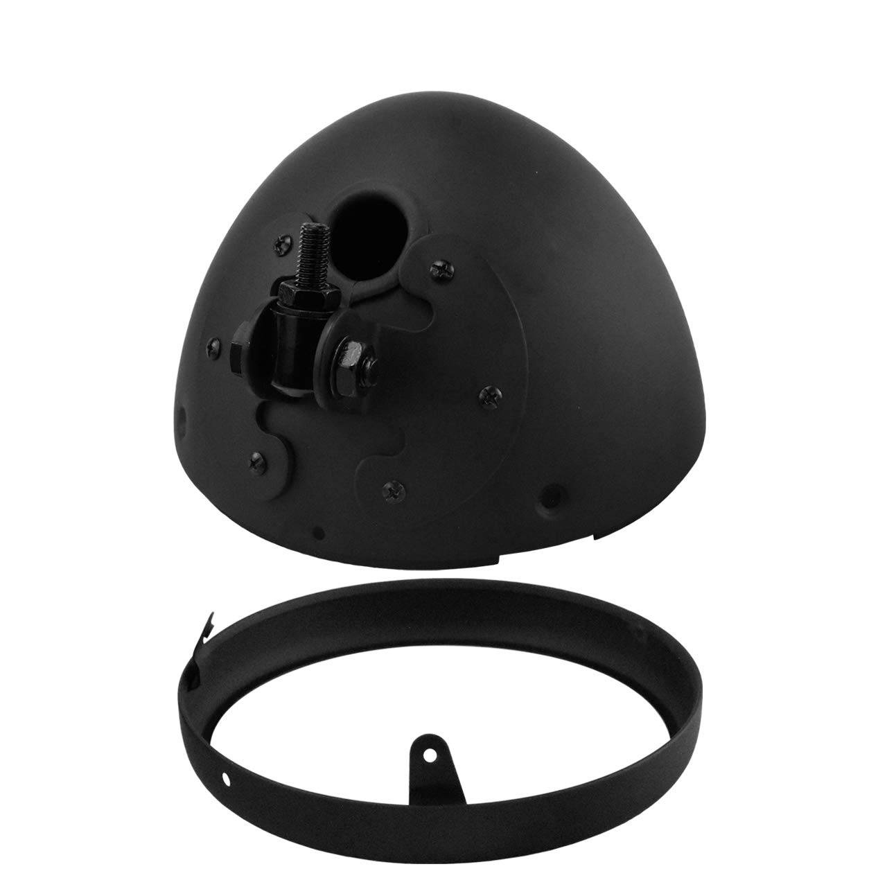Motorrad-Scheinwerfergehäuse, 17,8 cm, 17,8 cm, Scheinwerfer-Schale, passend für Harley Dyna Softail FX Custom Sportster XL
