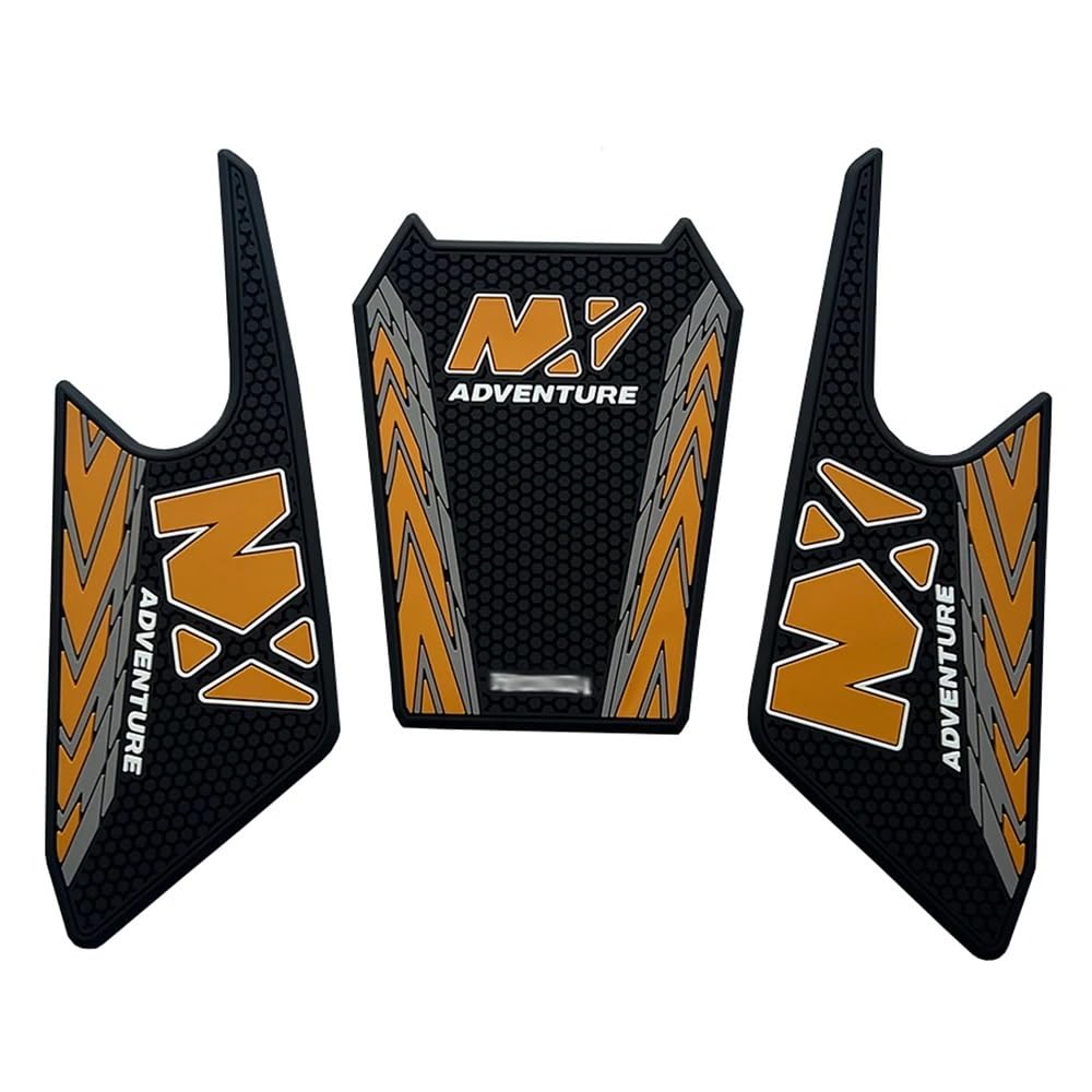 Motorcycle Fuel Tank Sticker for NX400 NX500 Motorcycle Tank Pad Protector Sticker Decal Gas Knee Grip Tank Traction Pad Motorcycle Fuel Oil