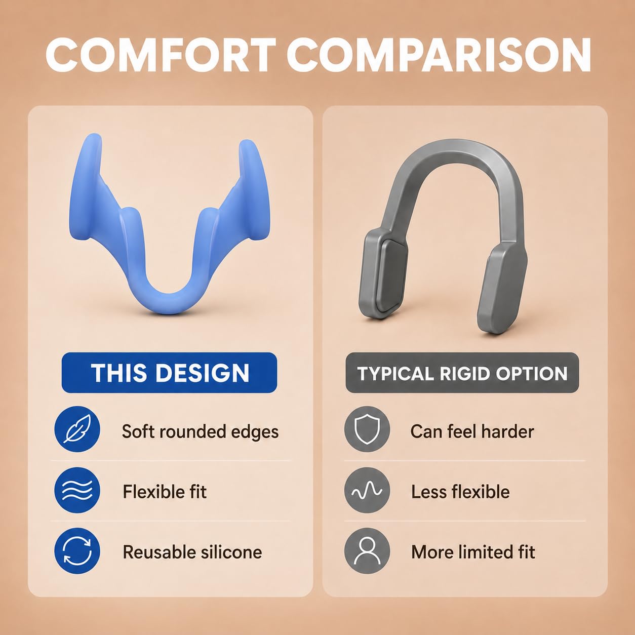 Nasal Dilator for Nose Breathing, 3 Sizes Reusable Nose Opener for Sleeping, Anti Snoring Device, Comfortable Nose Clips for Men Women, 3 Pieces, Nasal dilators for Breathing — Amazon image 6