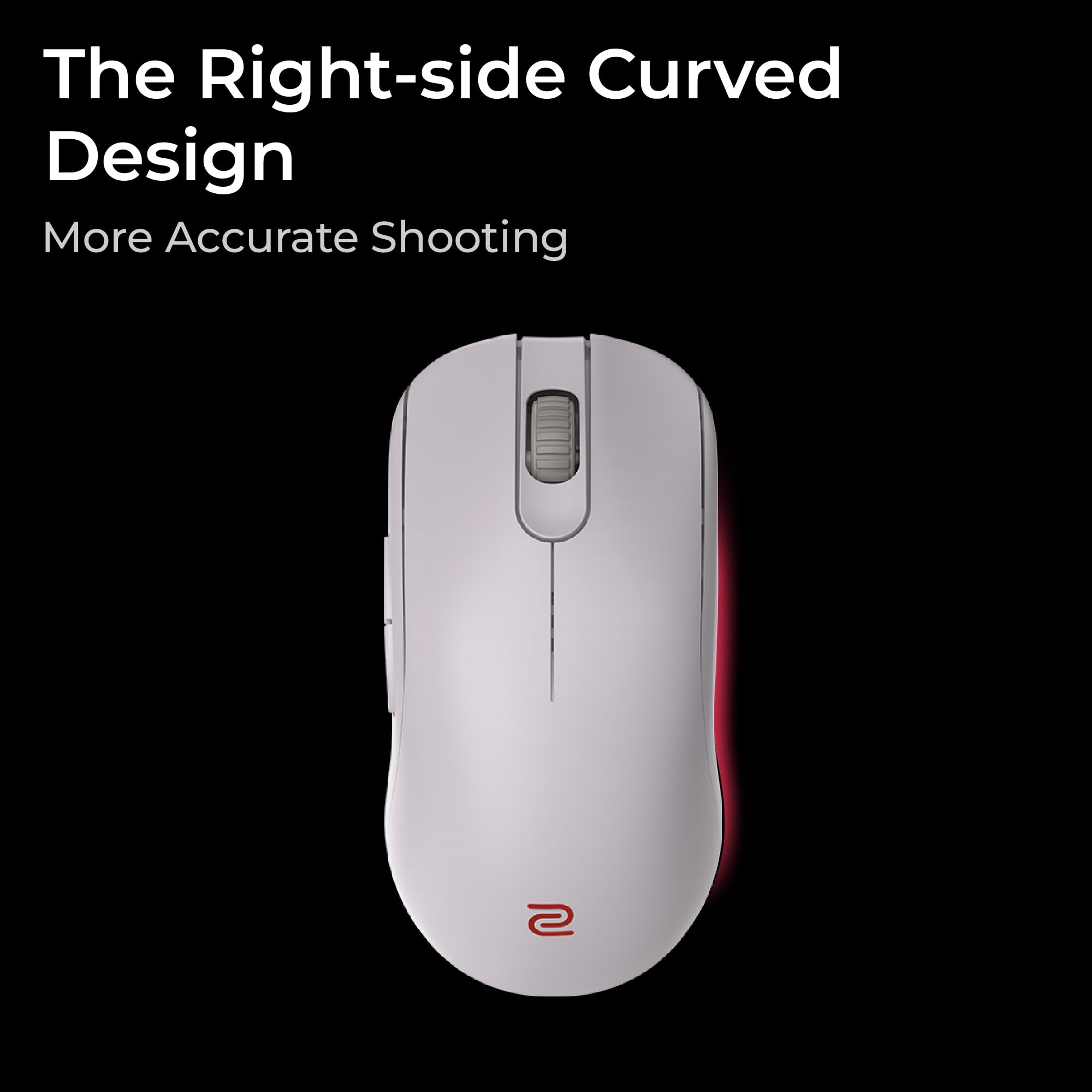 BenQ Souris sans Fil Zowie FK1-DW 4K pour l'esport