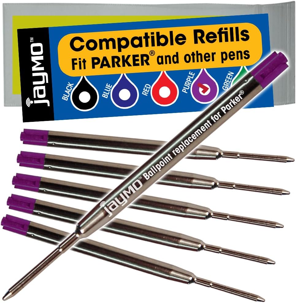 Monteverde Capless Ceramic Gel Purple Refill to Fit Parker
