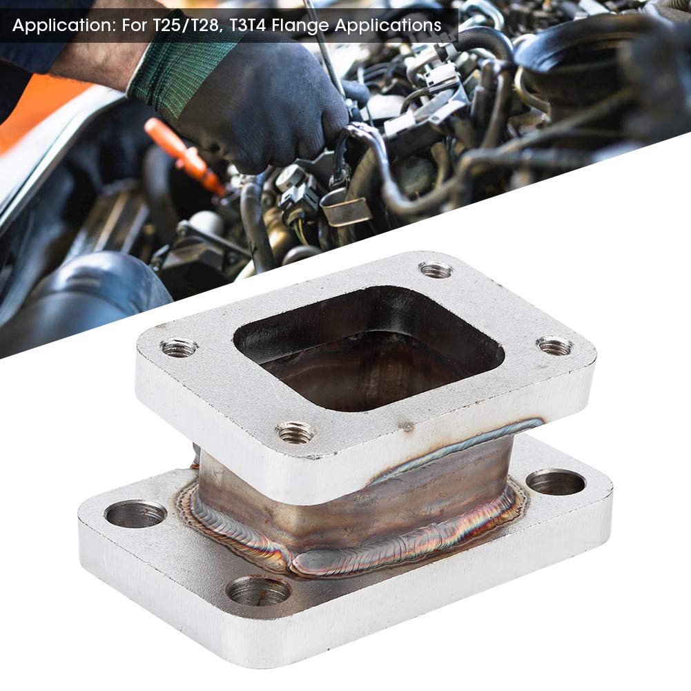 Dapter, Adattatore Flangia T25 a T3, Adattatore Flangia Turbo T25 T3, Adattatore T25 a T3 Adattatore Flangia Collettore Turbocompressore T2 a T3 Conversione Scambio per