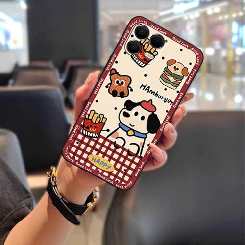 Phone Case Compatible with TCL T-Mobile Revvl8 Pro/T Phone3Pro, Graffiti Cartoon Cute Dirt-resistant Waterproof Soft case Anti-k