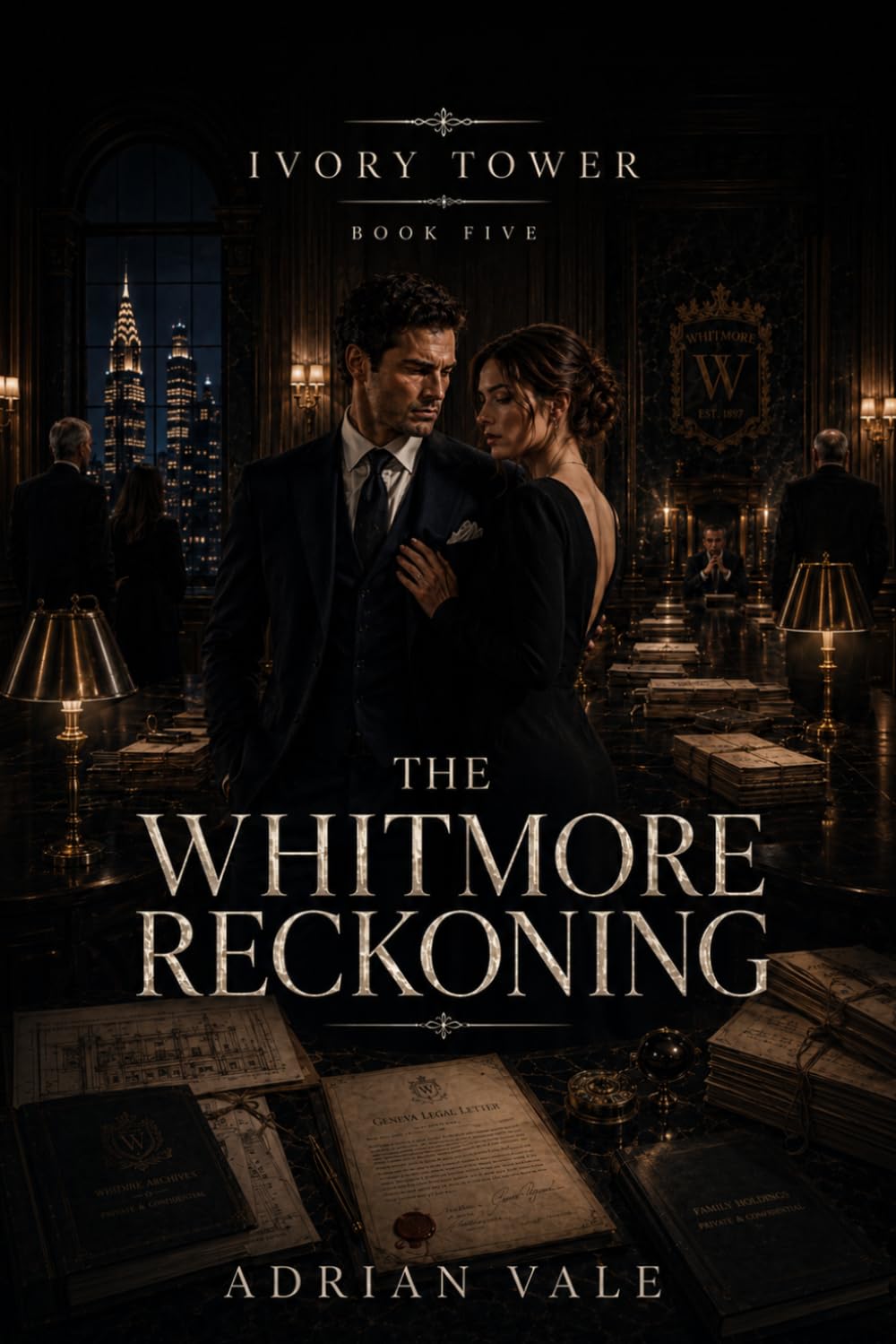 The Whitmore Reckoning: A Slow Burn Billionaire Romance with Old Money Secrets, Family Legacy, and High-Stakes Reckoning: 5 (Ivory Tower)