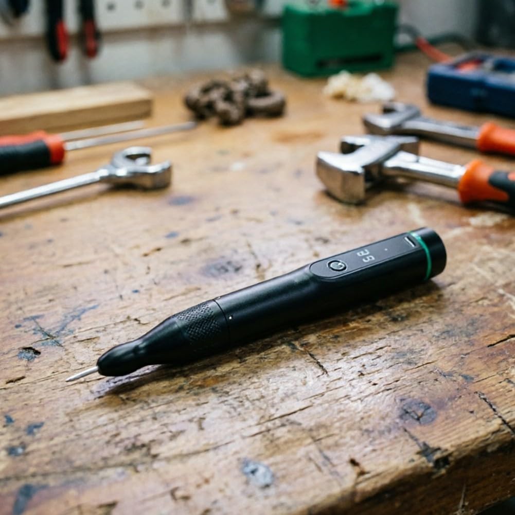 Lápiz de Pulido Recargable, Control para preciso, Aleación Aluminio