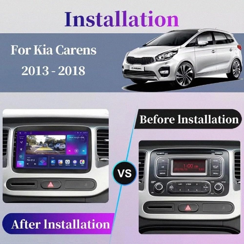 Schermo Auto con Carplay Wireless e Android Auto per Honda Jazz 3 2015-2020 Car Radio con Wifi, Gps Navi, Schermo Bluetooth, with Mirror, 8 Nucleo 4G+64G