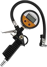 Vaguelly 1 Peça Medidor De Pressão De Pneu Inflador De Roda Inflador De Pneu De Motocicleta Medidor De Inflador De Pneu Automático Detector De Pressão De Pneu Inflador De Pneu Medidor De