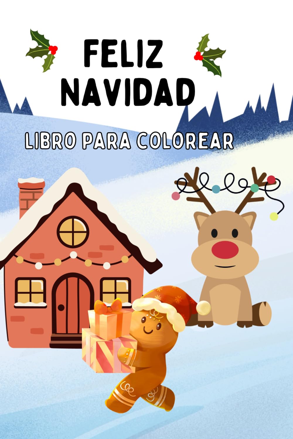 Feliz Navidad: Libro para Colorear