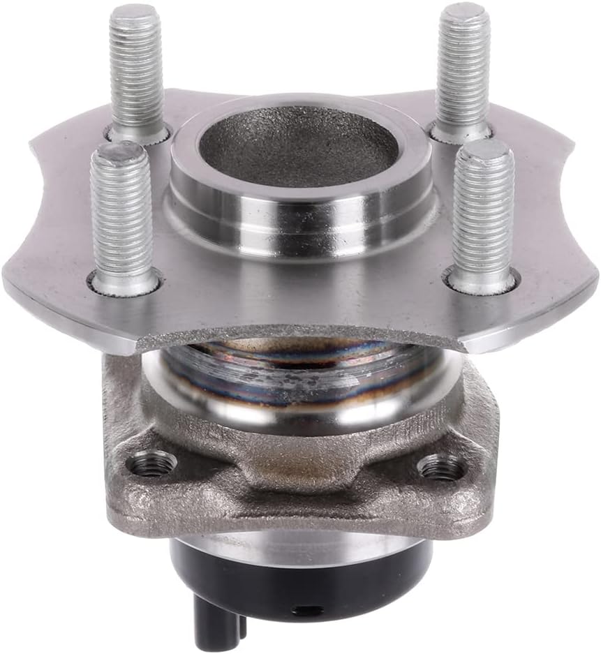 SCITOO Wheel Hub Wheel Bearing Assembly Rear 512520 fit for Toyota PRIUS 2001-2003 4 Lugs Wheel Hub Bearing Assemblies W/ABS 1pc Wheel Hub Bearings
