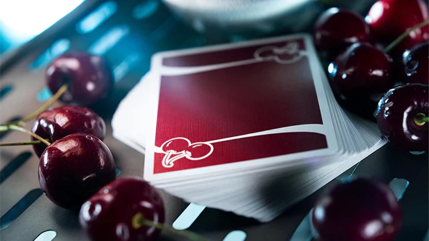 Cherry Casino Reno Red Playing Cards Poker Size Deck USPCC Custom Limited