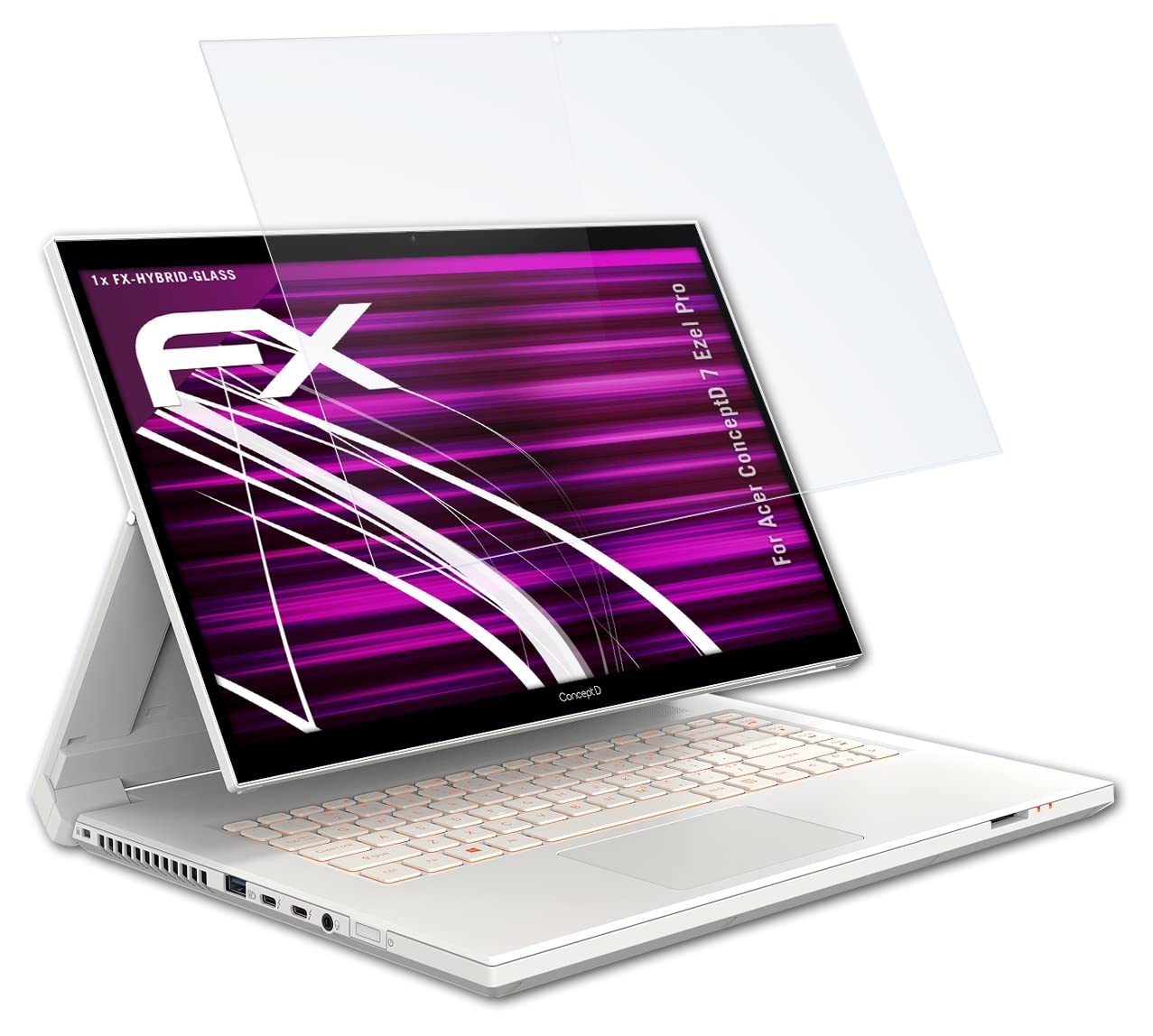 AtFoliX Lot De 2 Films Protecteurs écran Pour Acer ConceptD 7 Ezel Pro – Mat & Antichoc