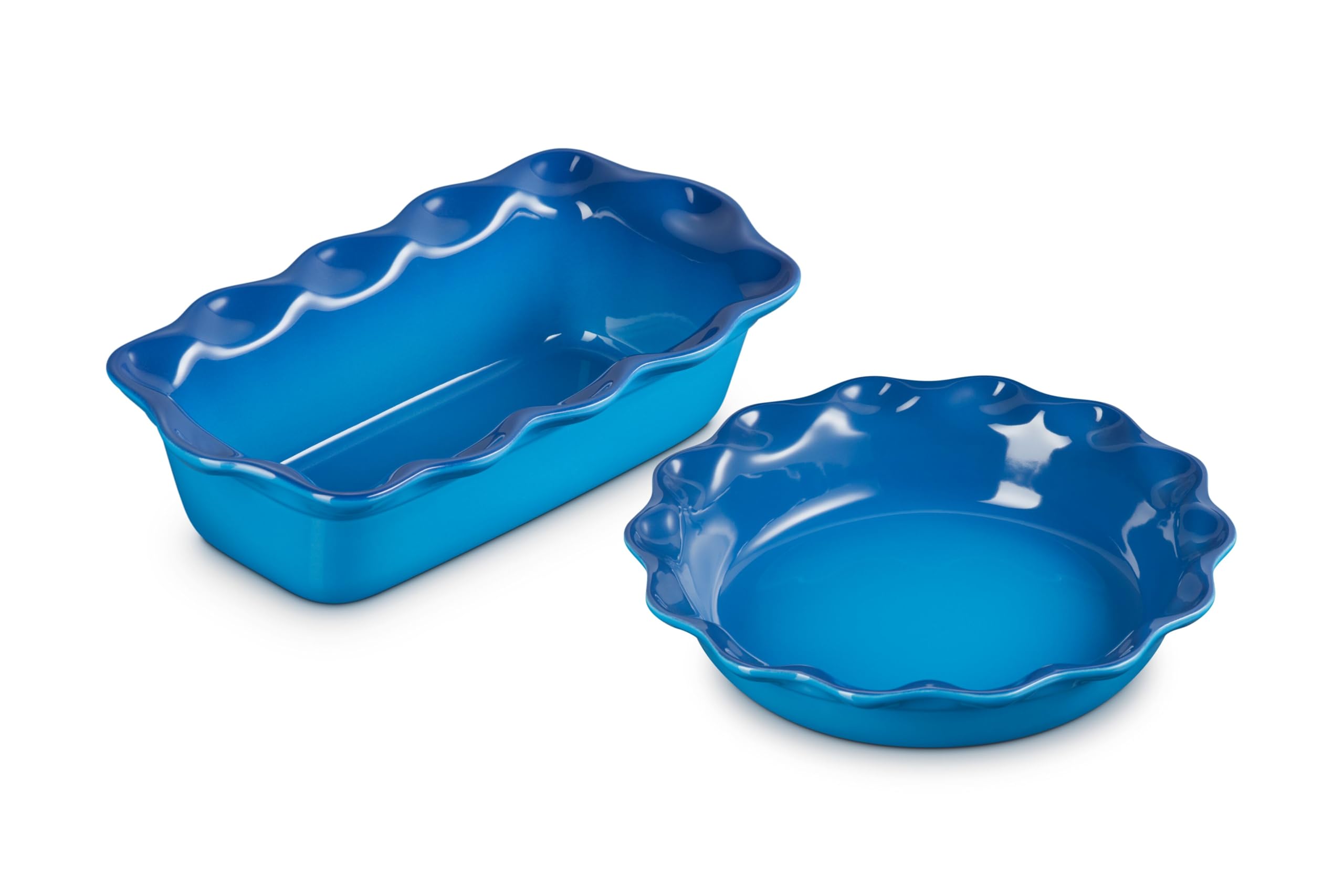 希少✨️LE CREUSET 85周年限定 ミッドナイトブルー 未使用 25㎝ Amazon.com: Le Creuset Stoneware Set of 2 9