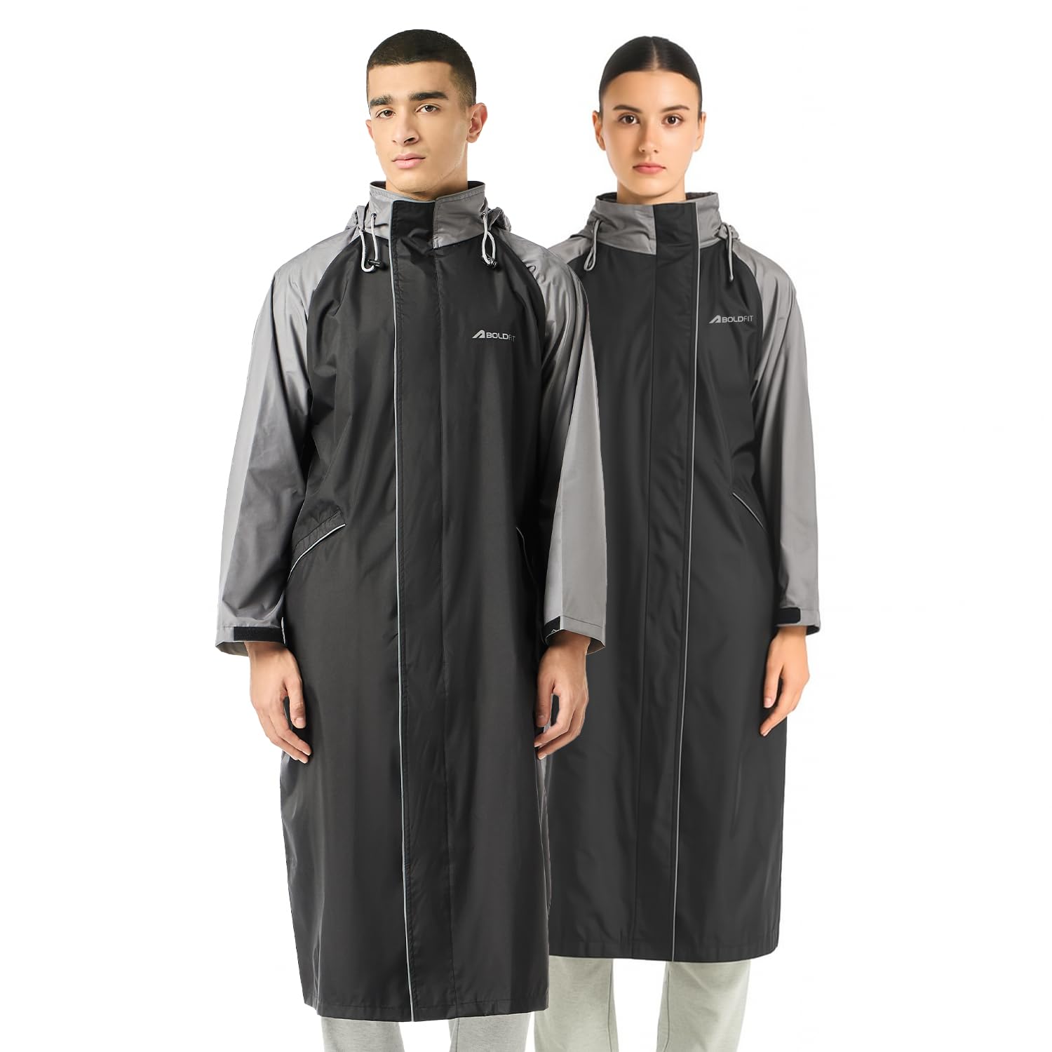 boldfit Rain Coat For Men Waterproof Unisex Full Length Raincoat For Women-picture-27
