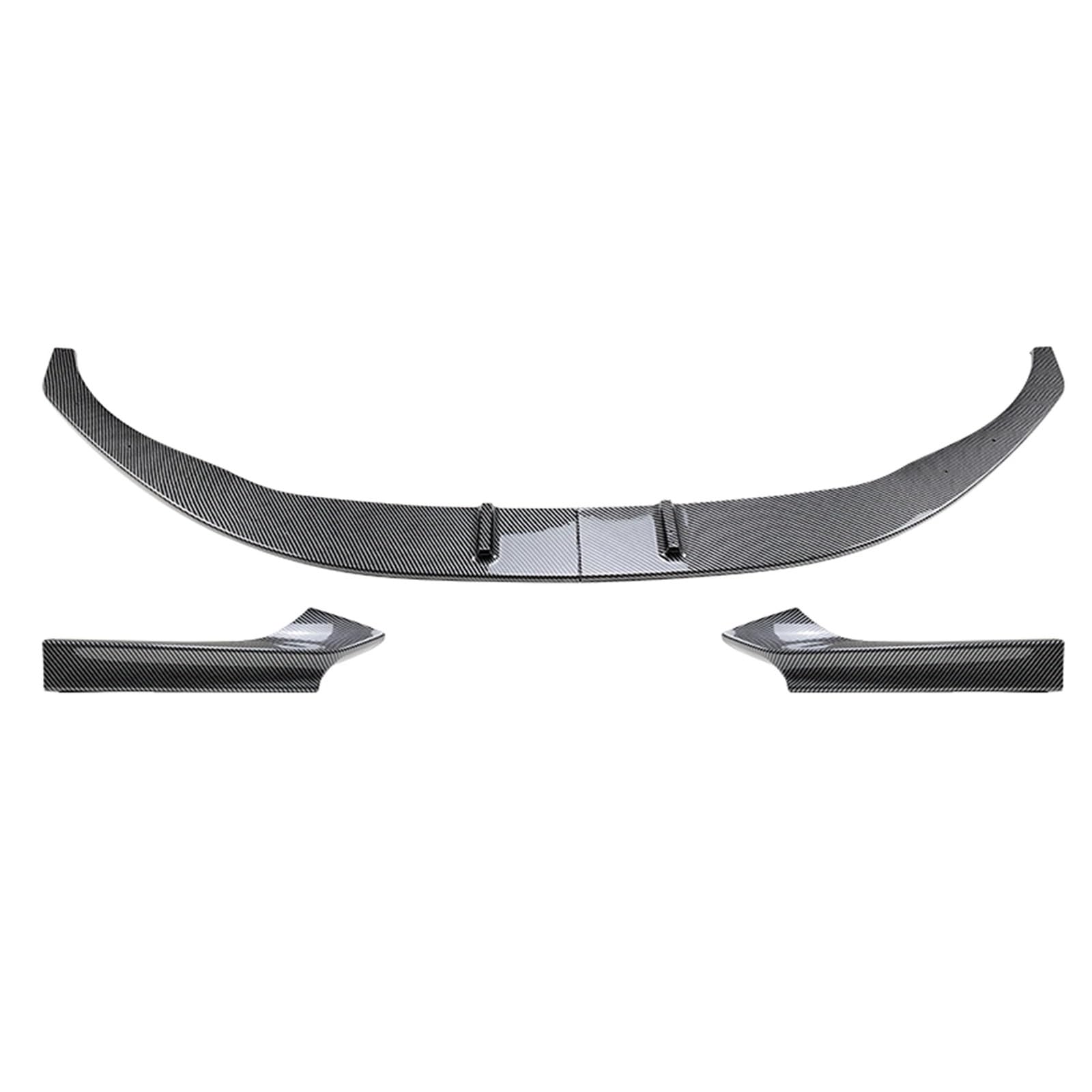 MCSTYEWR Carbon Look Boczny Splitter Kompatybilny z BMW F22 F23 M Sport 2014-2021