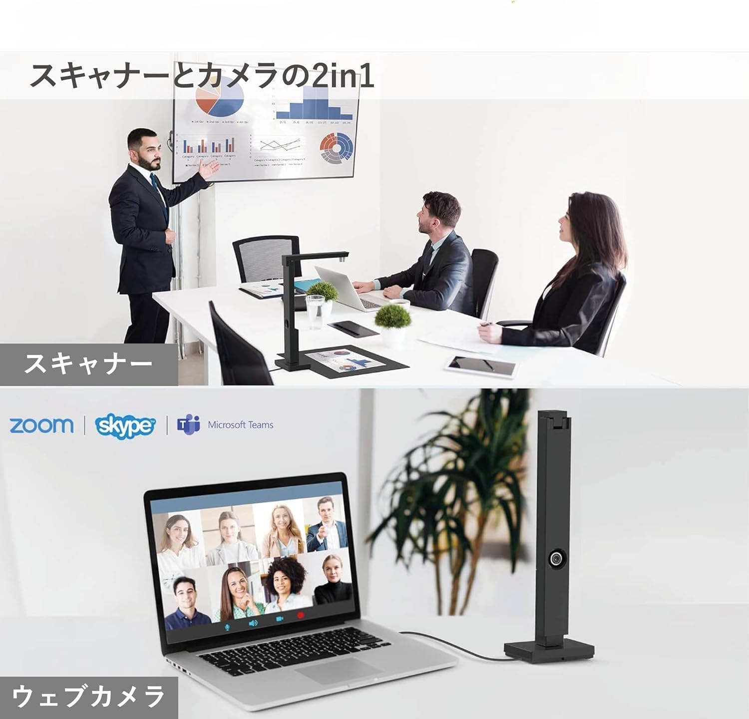 Amazon | CZUR Lens_Pro ドキュメントスキャナー｜A4対応 1200万画素