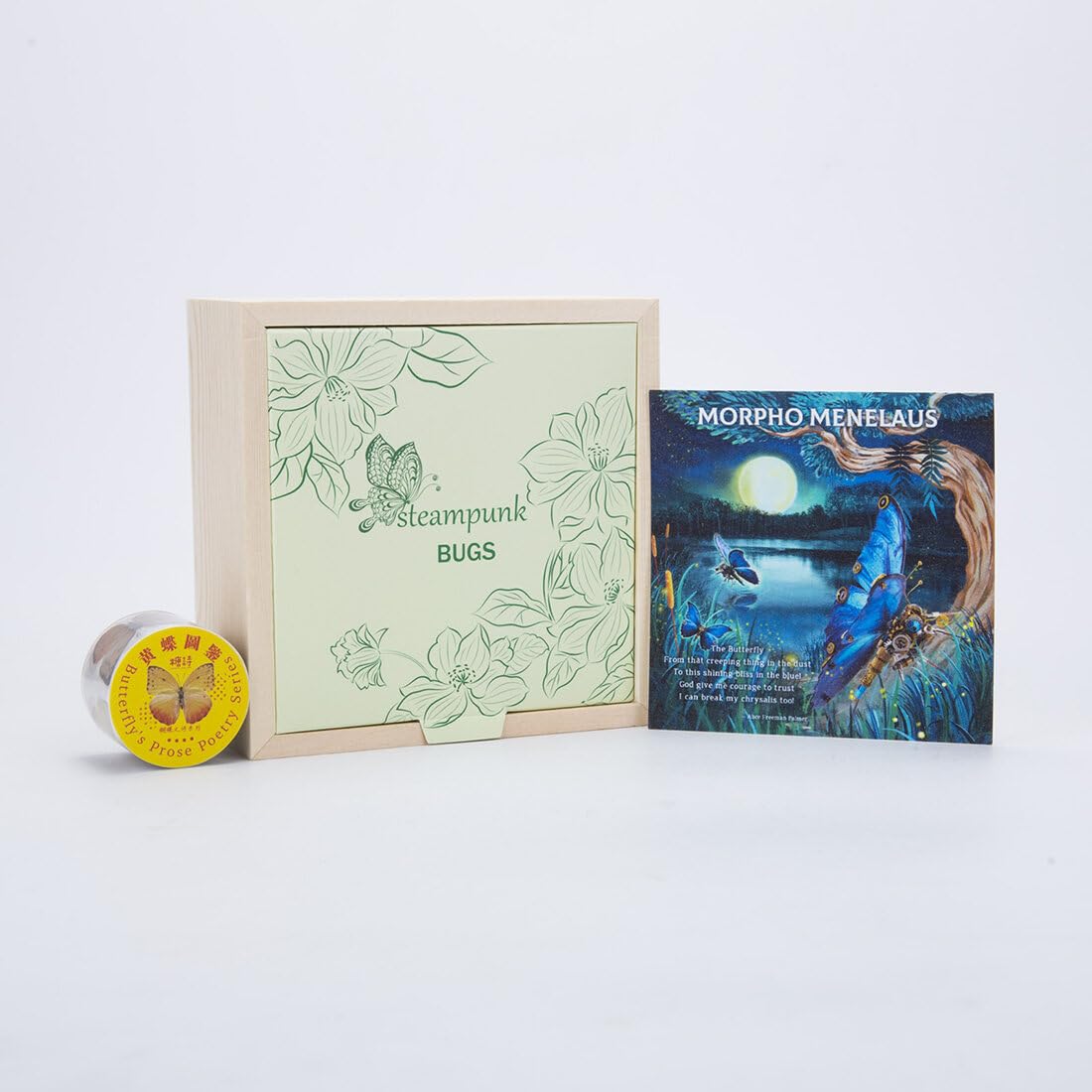 Modello di puzzle 3D a forma di farfalla, in metallo, steampunk, meccanico, Greta Oto, fai da te, kit di puzzle per adolescenti e adulti (150 pezzi)