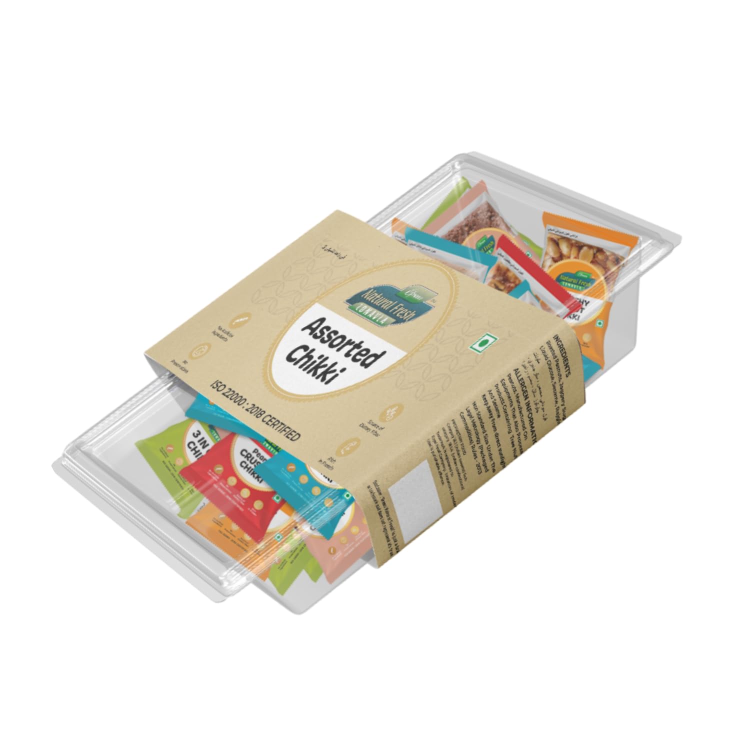 Green Natural Fresh Assorted Chikki - (30 Pieces, 480gm) | Peanut Chikki | Peanut Malai Chikki | 3 in 1 Chikki | Chocolate Chikki | Peanut Crush Chikki (B0D2V1D1ZB) Amazon Price History, Amazon Price Tracker