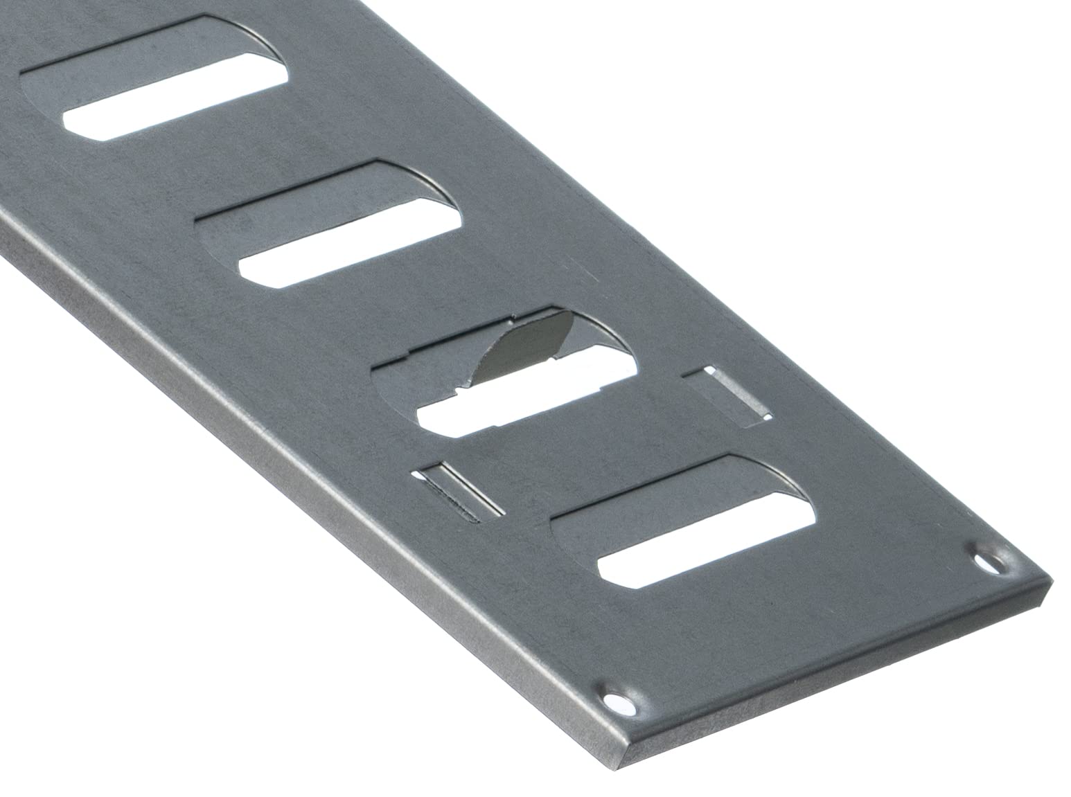 Griglia Di Ventilazione Metallica 300x100mm Bianca - Lamelle Regolabili Richiudibili - Foto 4