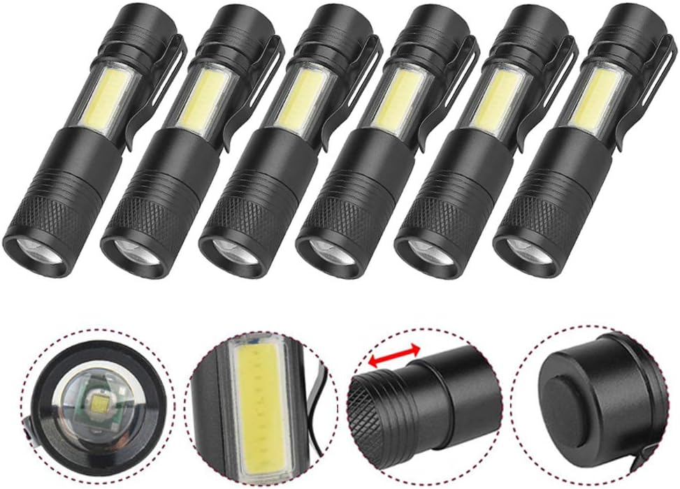 Mini Pocket Penlight Flashlight, LED Pen Flashlight High Powerful Lumen