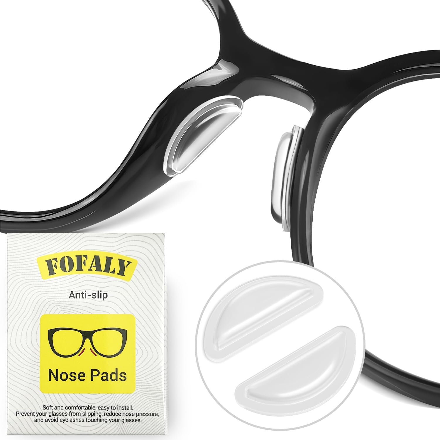 Nose Pads for Glasses, Anti-Slip...