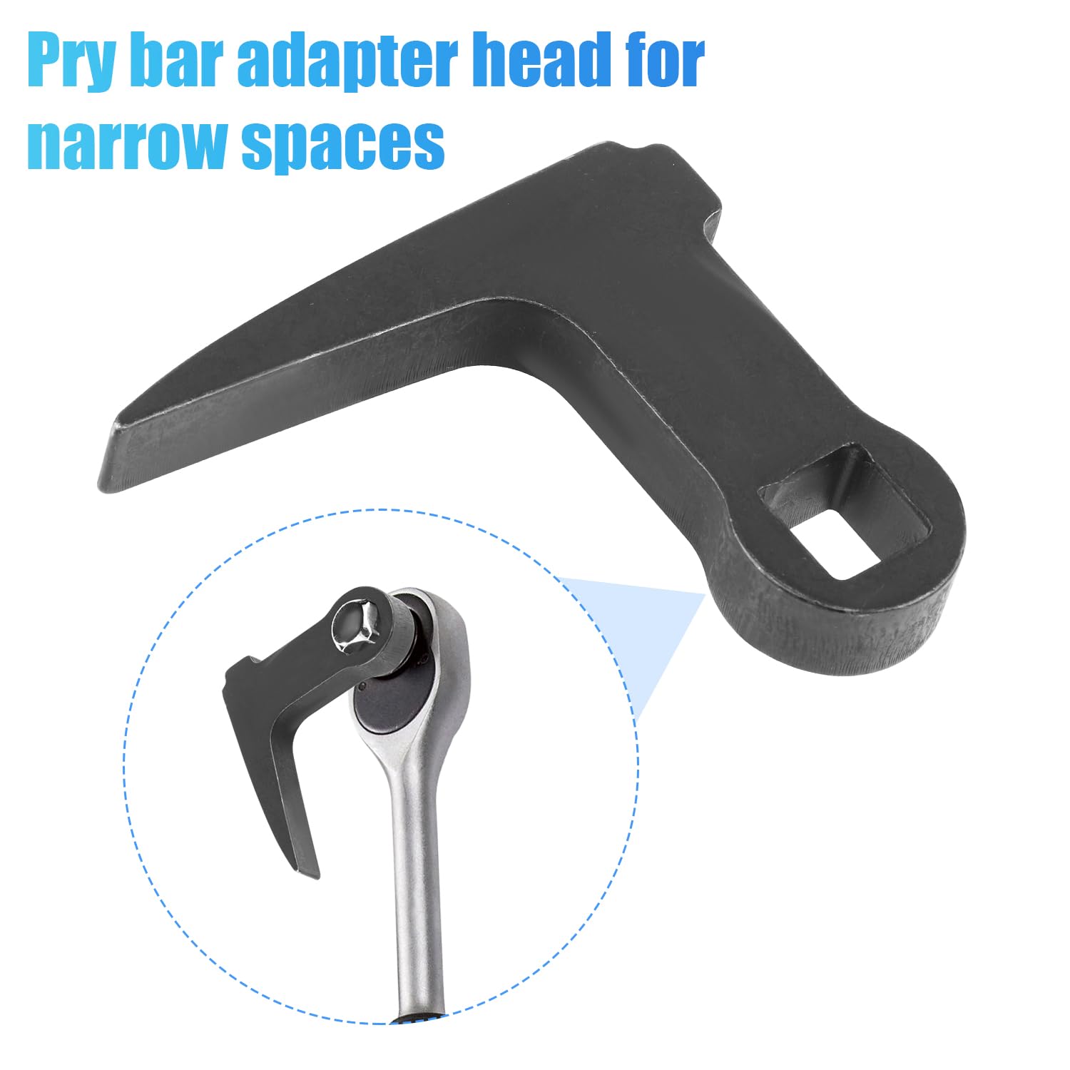 2pcs Pry Bar Wrench Adaptor Head - Image 4