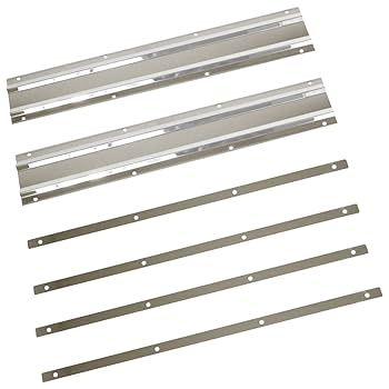 鏡面ステンレスウエイト付泥除け2枚セット 泥よけ用 DXウエイト 800＃鏡面ステンレスプレート（スリット