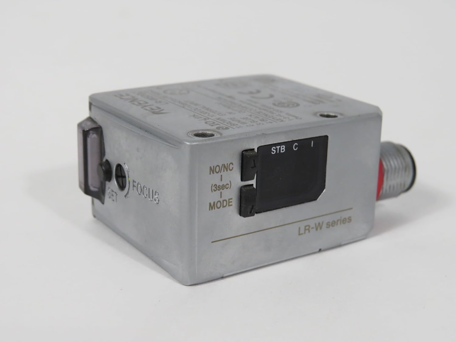 Keyence LR-W500C Sensor front view með stýringum