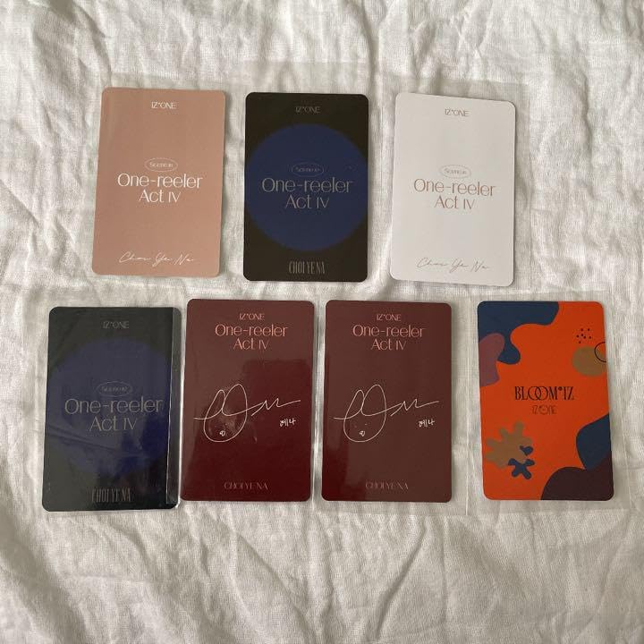 Amazon.co.jp: アイズワン iz*one チェイェナ トレカセット : おもちゃ