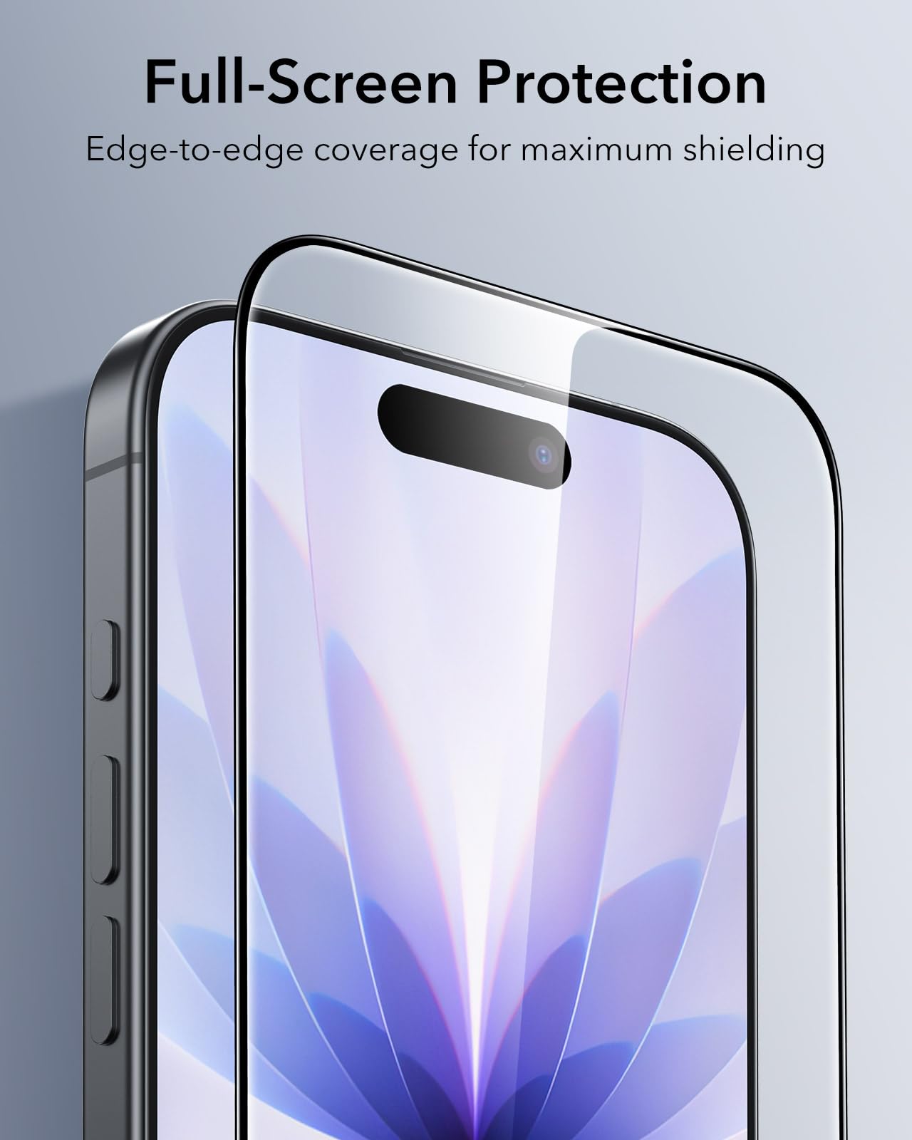 ESR Verre Trempé Pour IPhone 16 Pro, Sans Bulles Ni Poussière