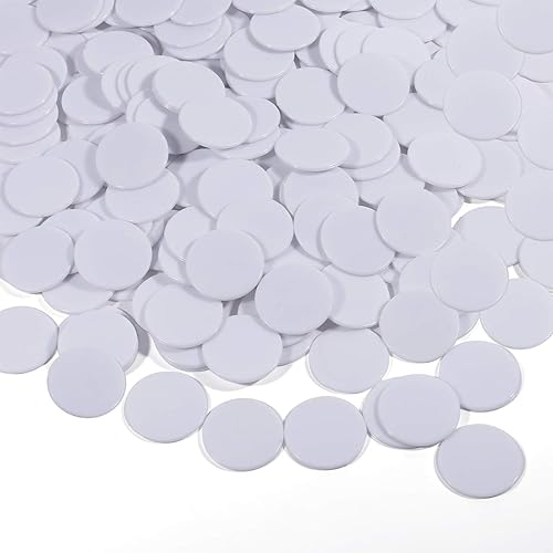 Miniatura 2 de Coopay Discos de contadores de aprendizaje de plástico de 1-15 pulgadas, discos de conteo de fichas de bingo para práctica de matemáticas y fichas