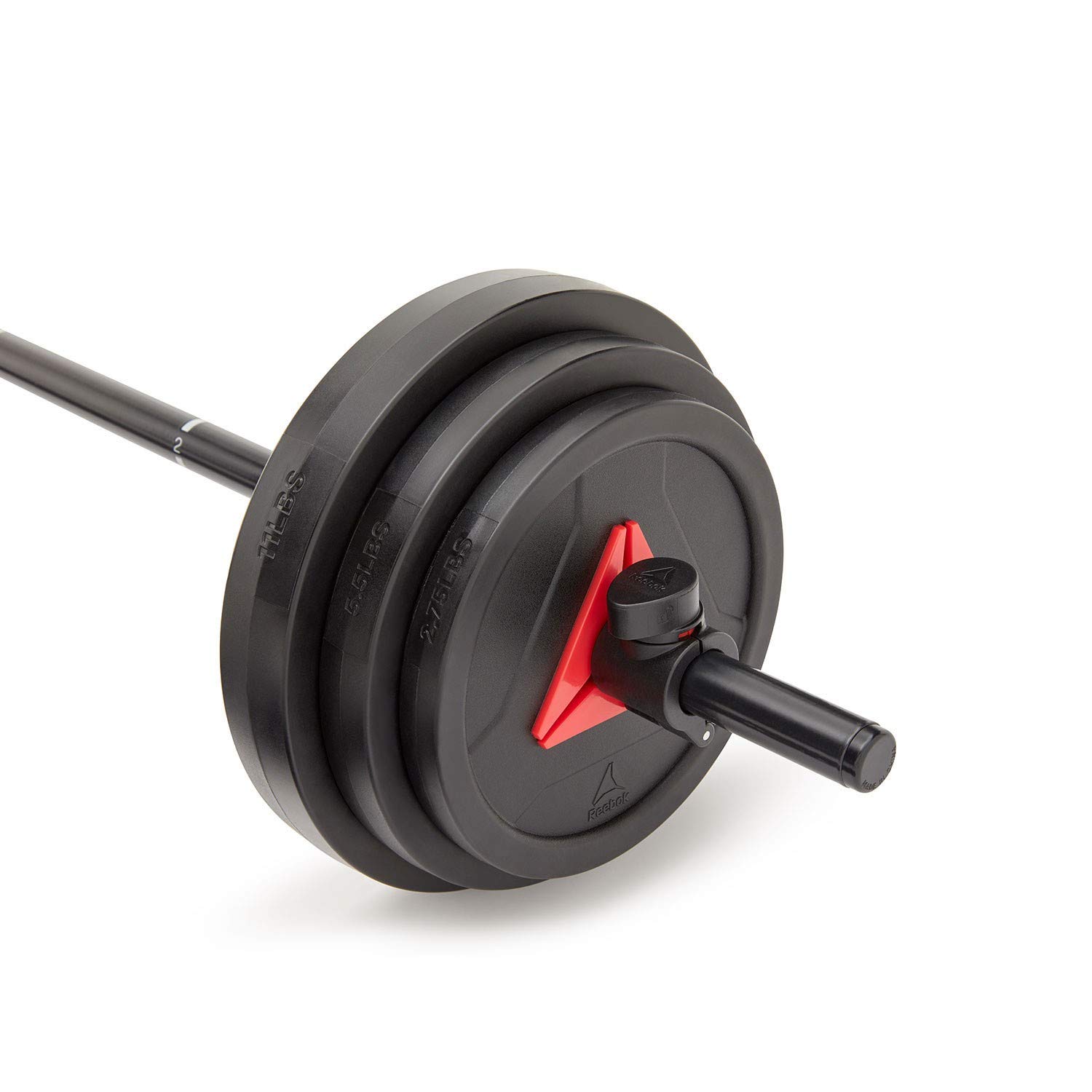 Amazon | Reebok(リーボック) ウェイトセット 20kg(プレート&バー