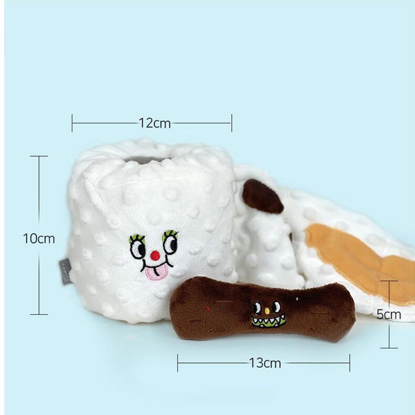 Amazon | Cuticate 小型犬および中型犬用のトイレットペーパー