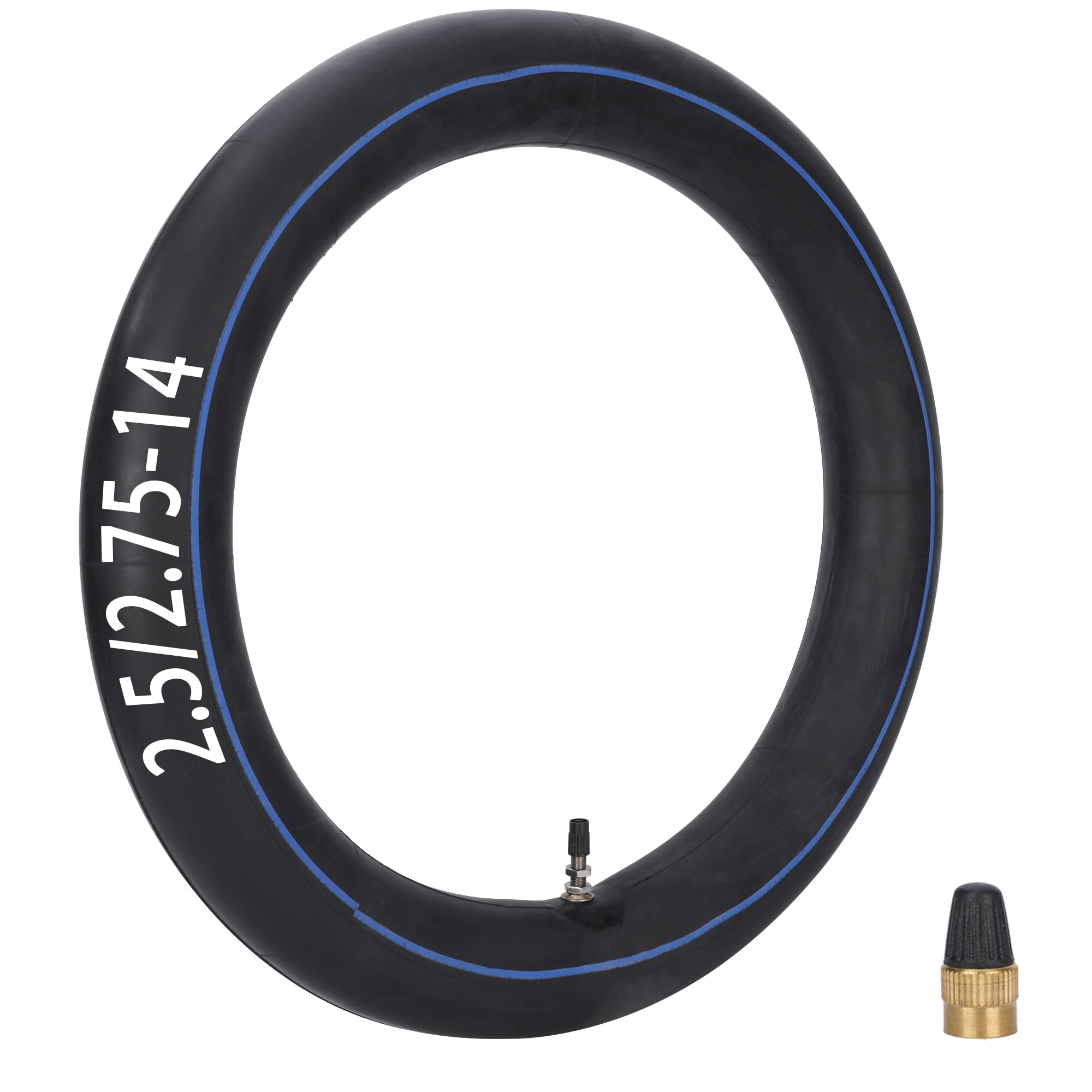 WATODAY 2.50/2.75-14 (60/100-14) 14" Mini Dirt Bike Inner Tube with TR4 Straight Valve Stem for 50cc 110cc 125cc Dirt Pit Bike SSR YCF IMR Thumpstar
